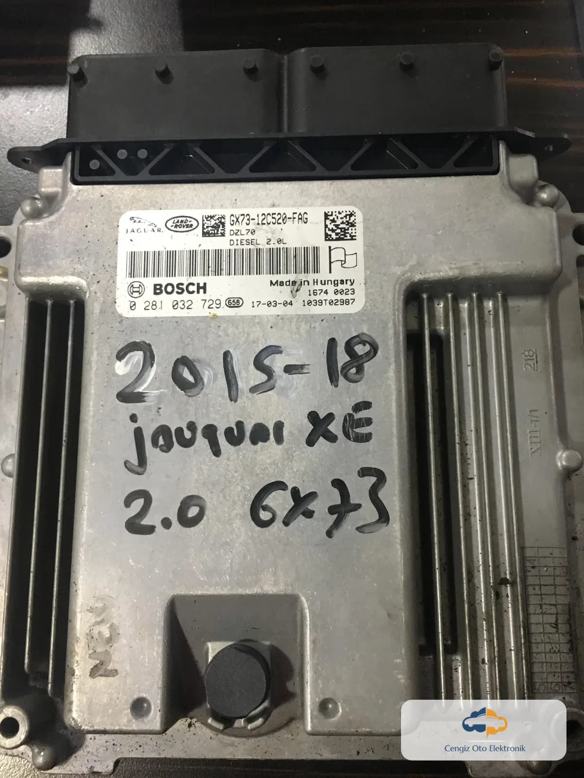 Jaguar 2.0 Motor Beyini - 0281032729 - GX73-12C520-FAG