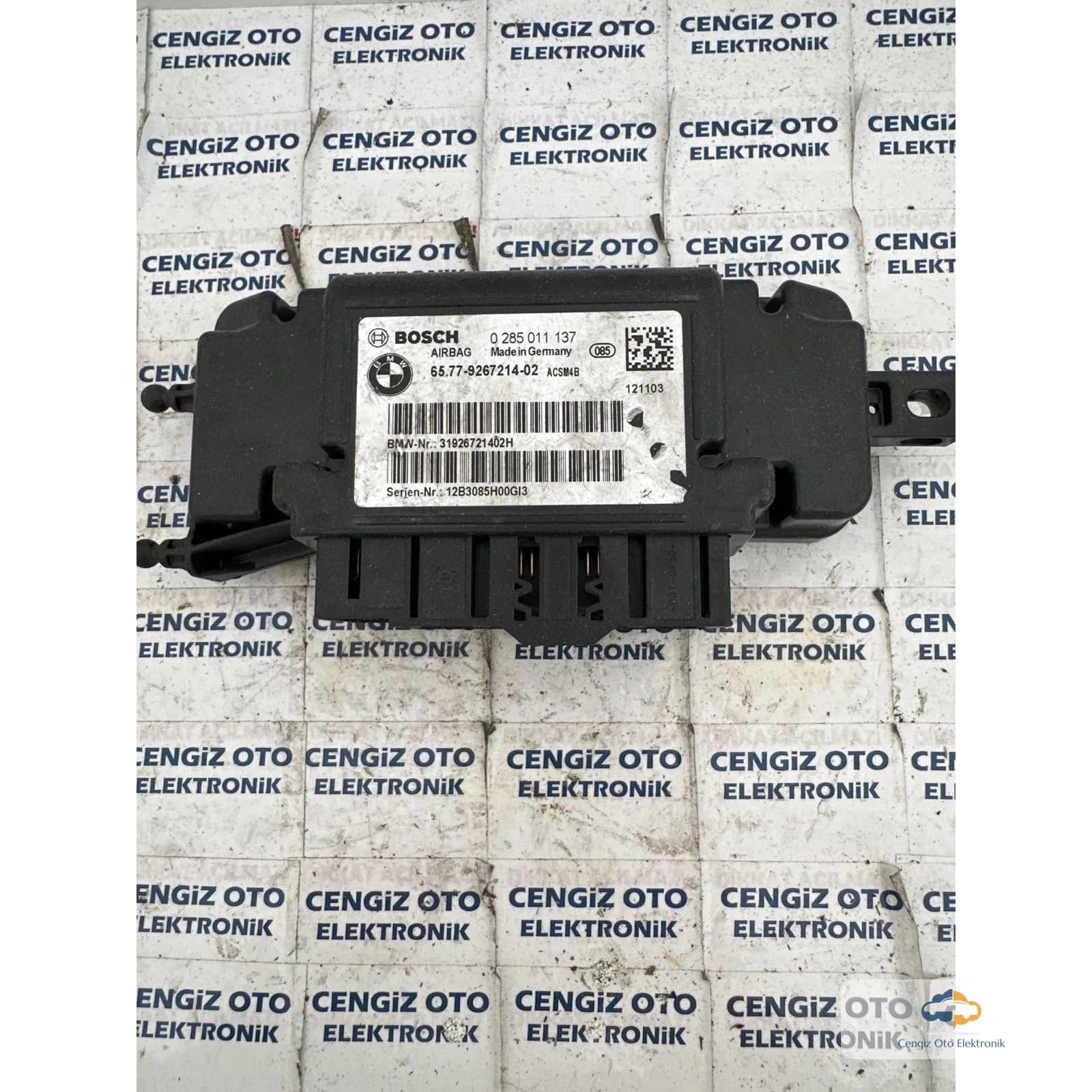 Bmw BMW F20 F30 F32 Airbag Beyini - 0 285 011 137 - 65.77-9267214-02 - ACSM4B