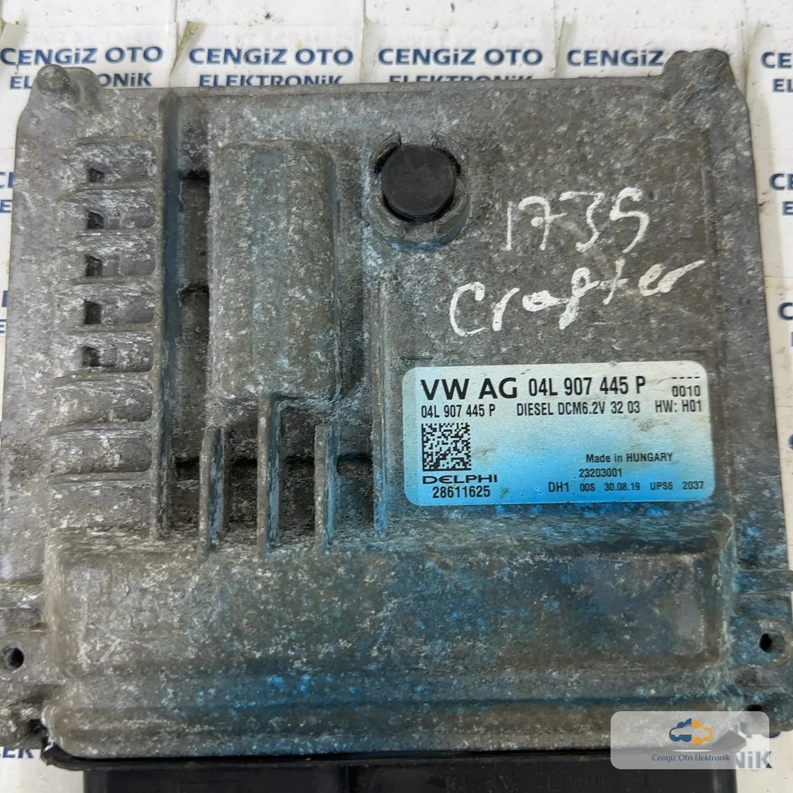 Volkswagen Crafter II SY SX Motor Beyini - 04L 907 445 P - 28611625 - DIESEL DCM6.2V