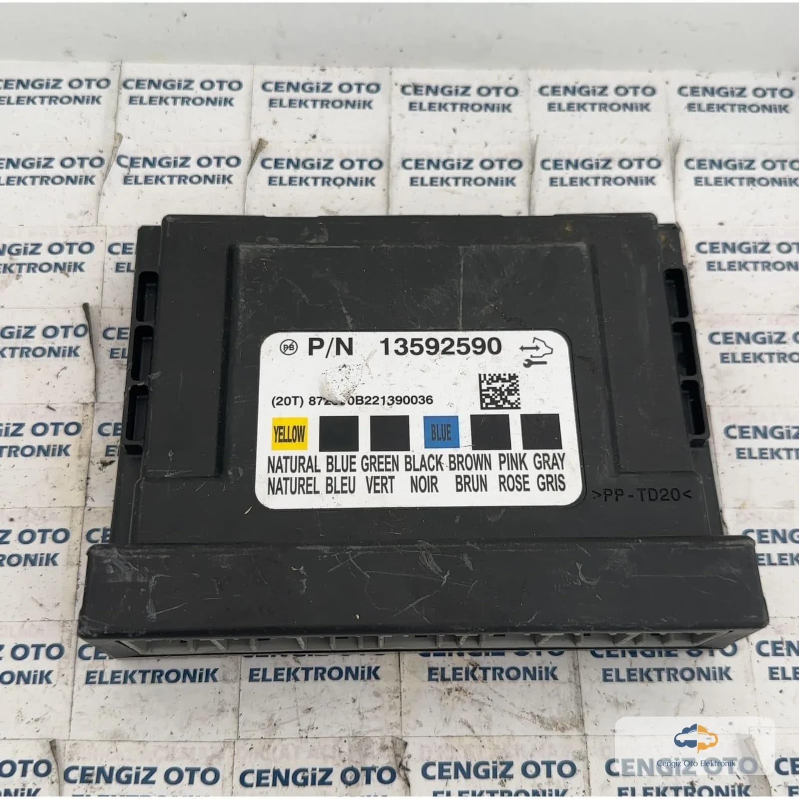 Opel Astra J Zafira C Konfor Beyini - 13592590 - P/N 13592590 - (20T) 872590B221390036