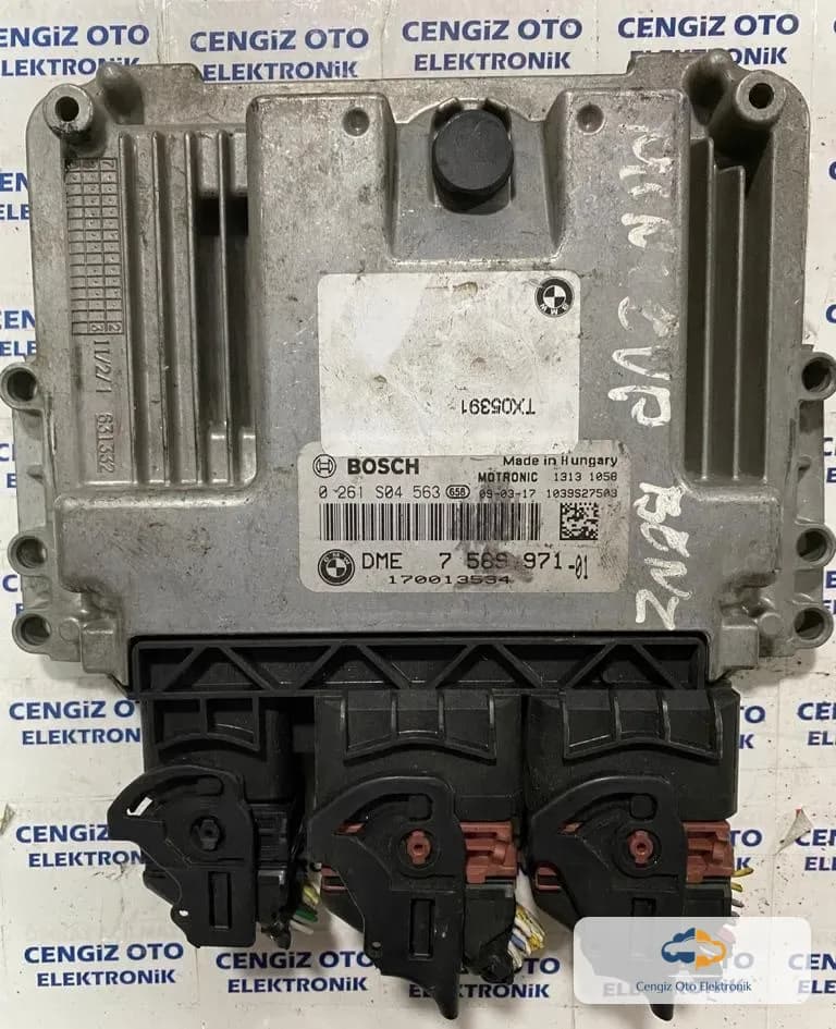 BMW - Mini Cooper Motor Beyini - 0261S04563 - 0 281 S04 563 - DME7569971 - DME 7 569 971