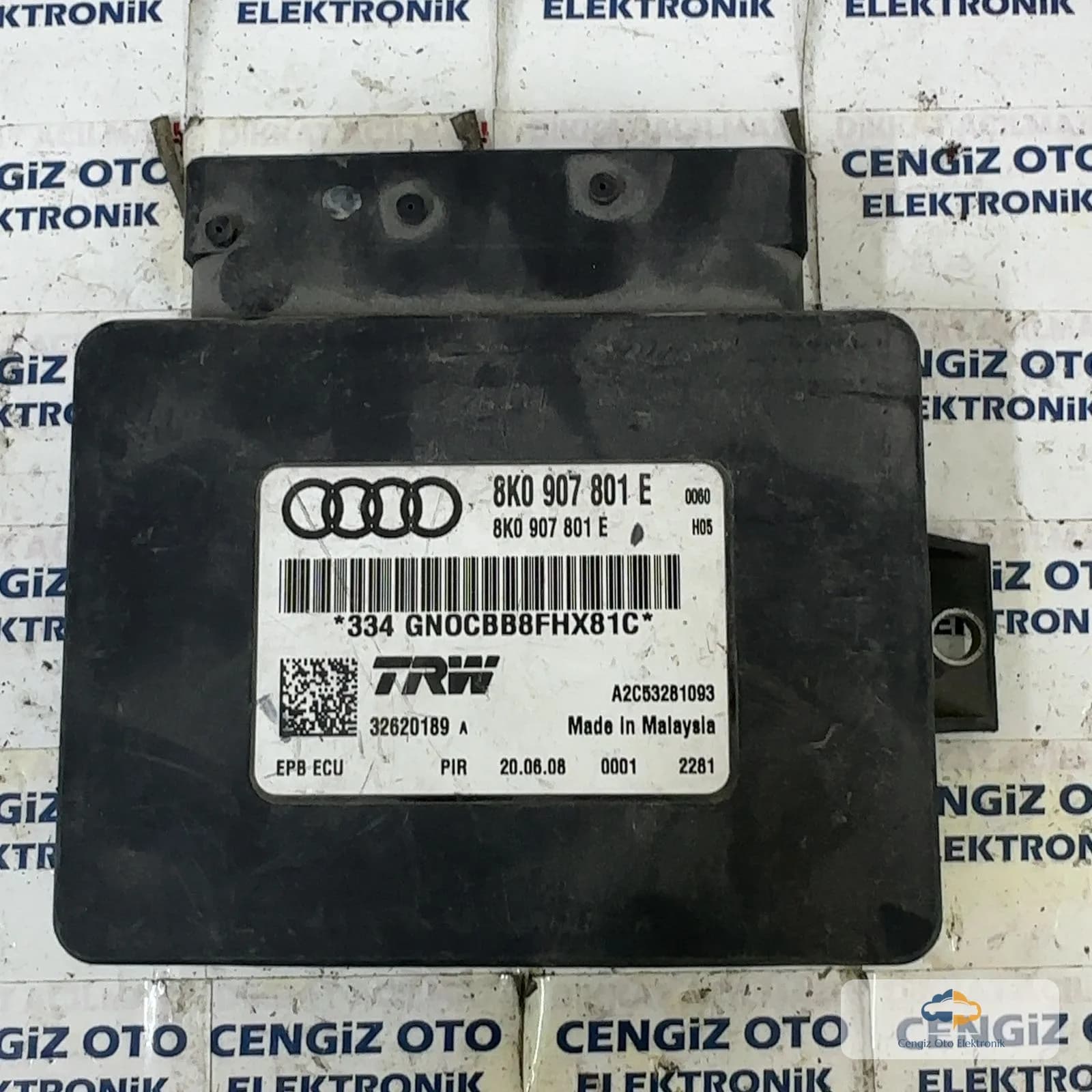 Audi A4 B8 A5 Q5 8R Kontrol Ünitesi - 8K0 907 801 E - 32620189 A - A2C53281093