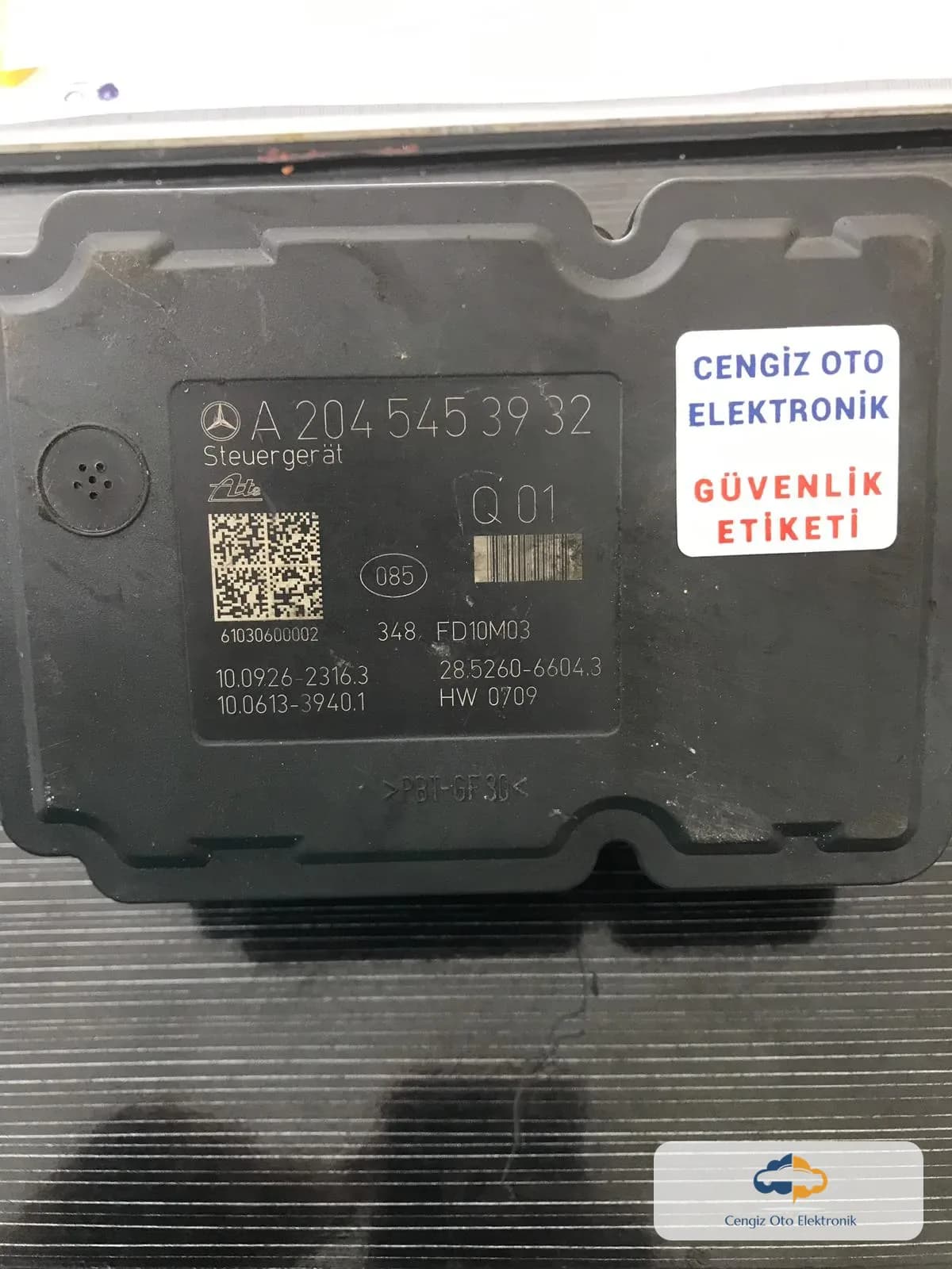 A204 545 39 32 - 10.0926-2316.3 - MERCEDES BENZ C CLAS ABS BEYİNİ