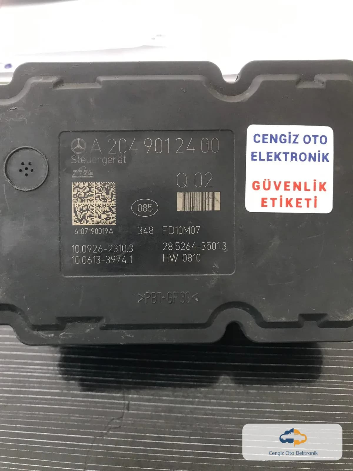 A204 901 24 00  -  A2049012400 - 10.0926-2310.3 - MERCEDES BENZ C SERİSİ ABS BEYİNİ