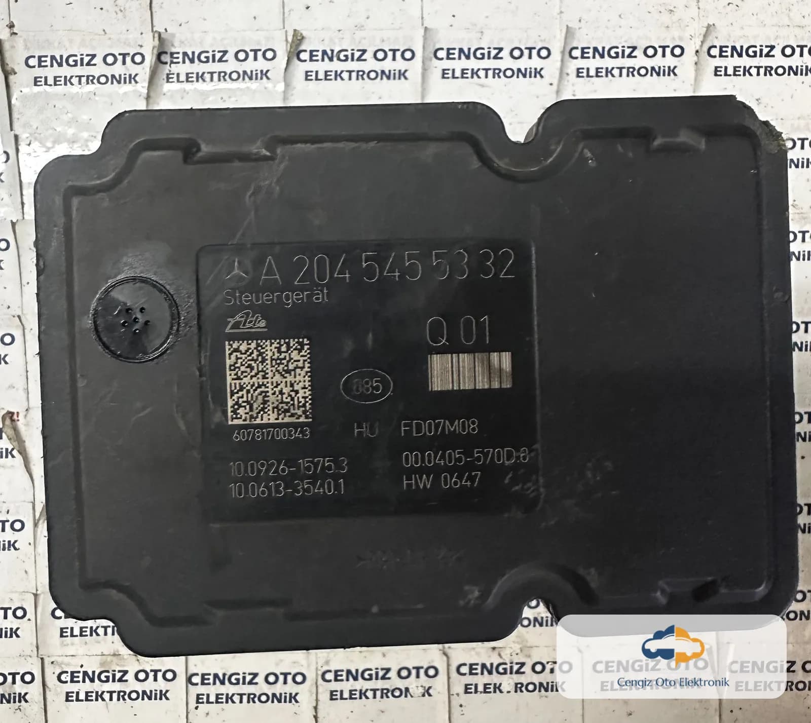 Mercedes W204 C Clas ABS Beyini - A2045455332 - A 204 545 53 32 - 10092615753 - 10.0926-1575.3 - 100613354001 - 10.0613-3540.1