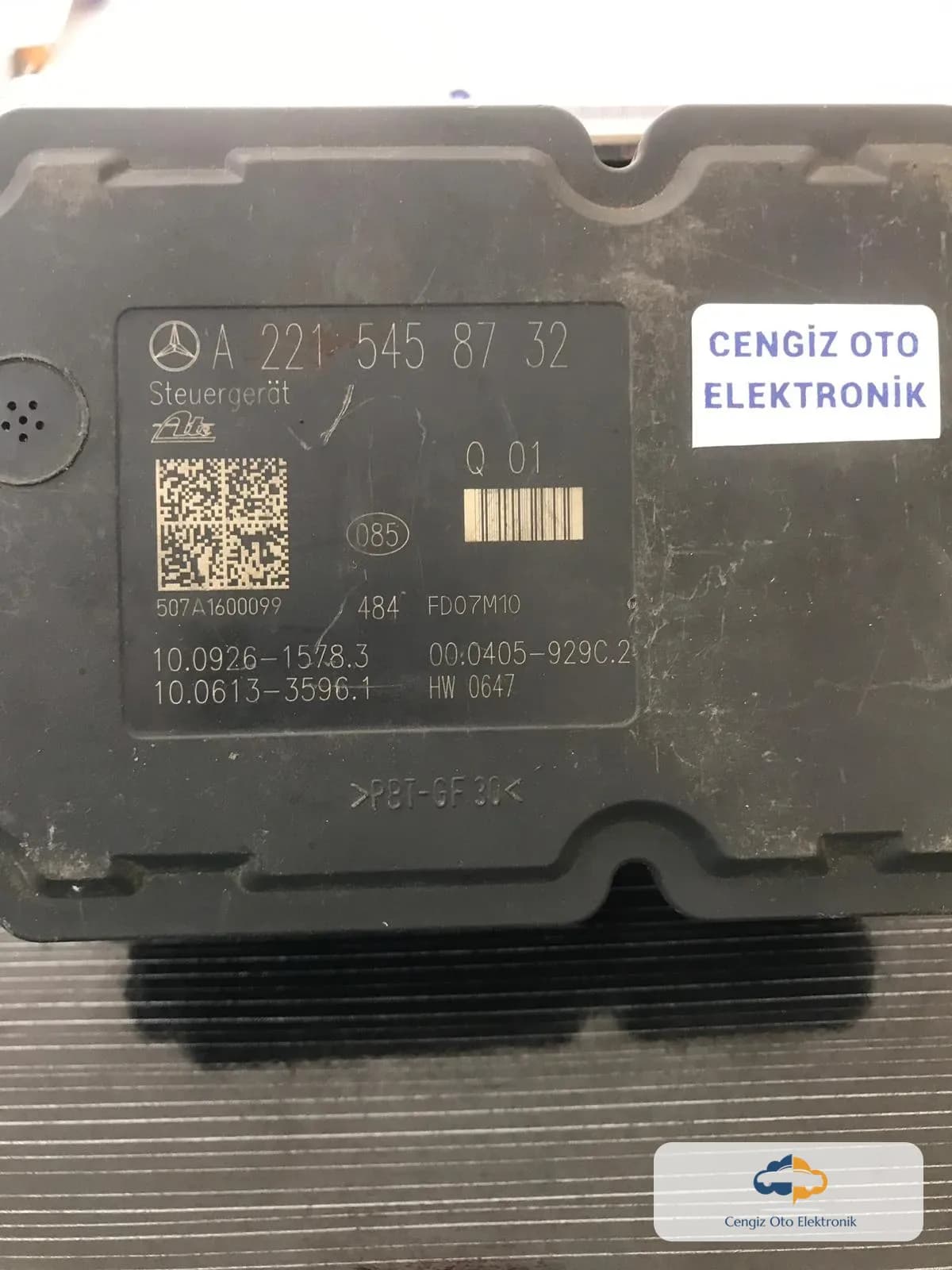A221 545 87 32 - A2215458732 - 10.0926-1578.3 - MERCEDES BENZ S320 CDI ABS BEYİNİ