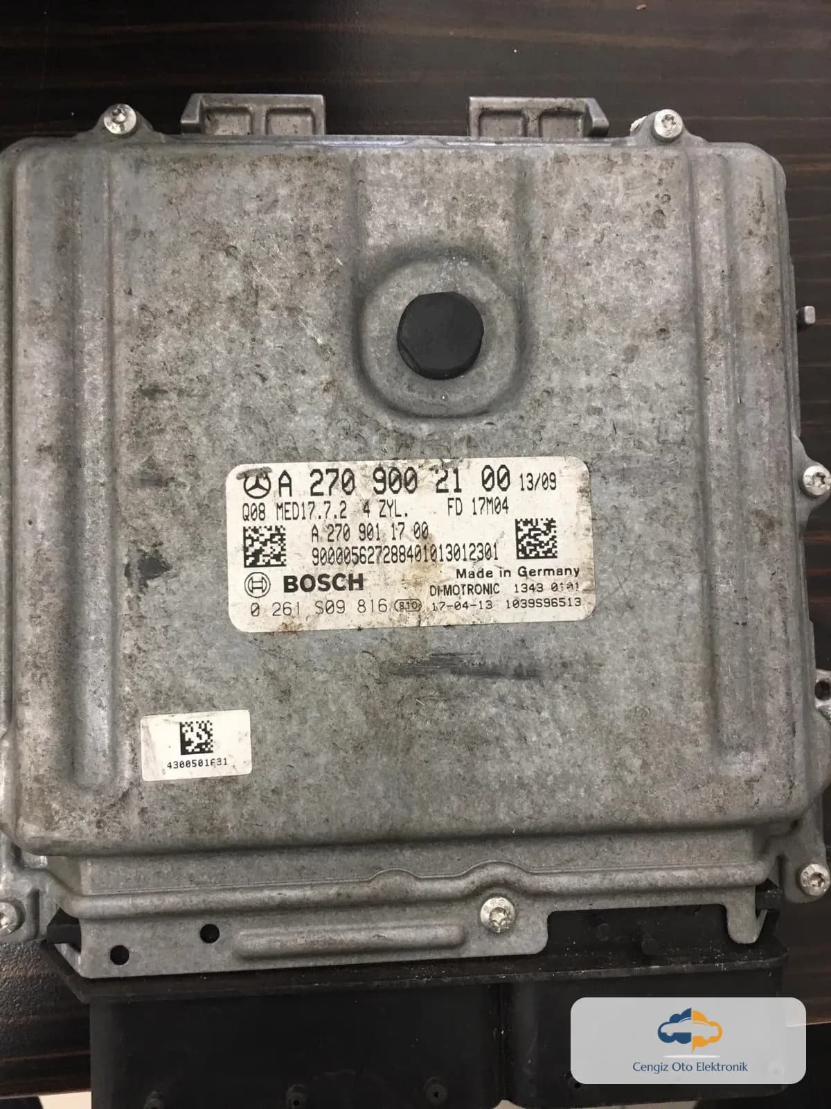 Mercedes Cla Motor Beyini - A2709002100 - MED17.7.2  - A2709011700 - 0261S09816