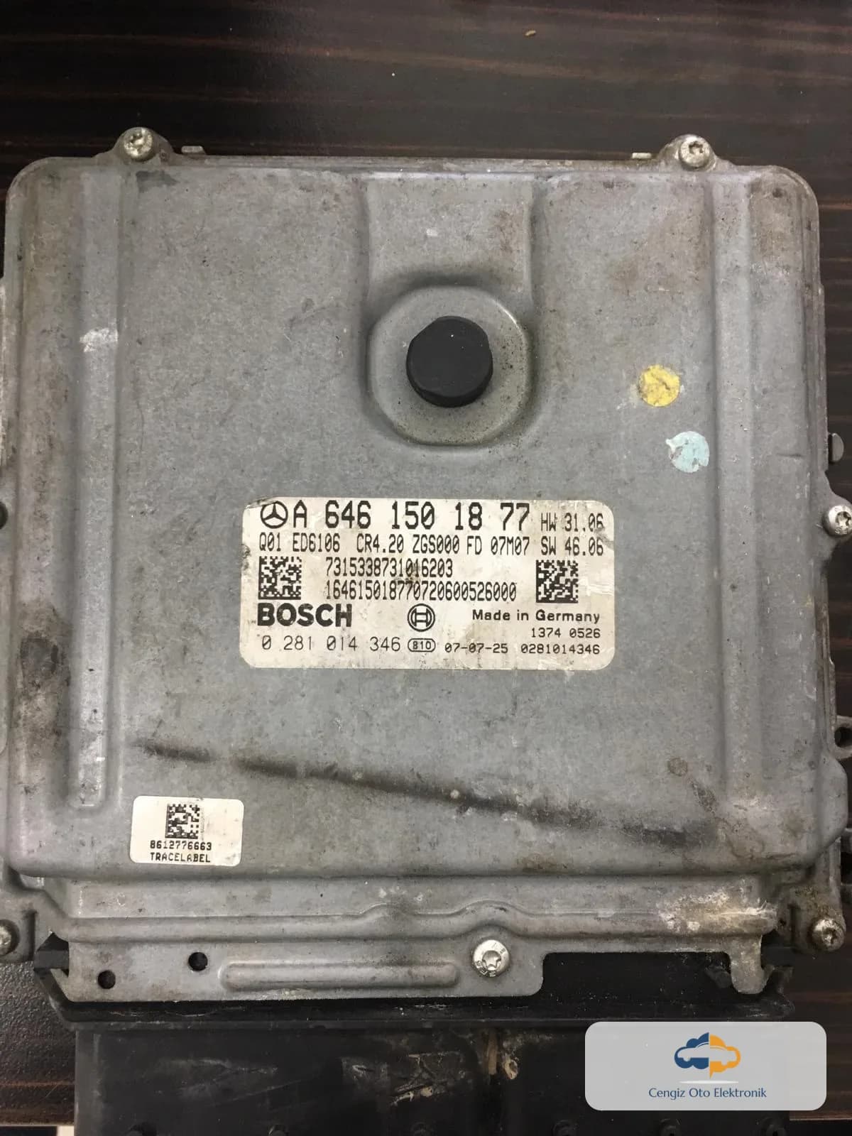 Mercedes Sprinter 2.2 Motor Beyini - A6461501877 - 0281014346