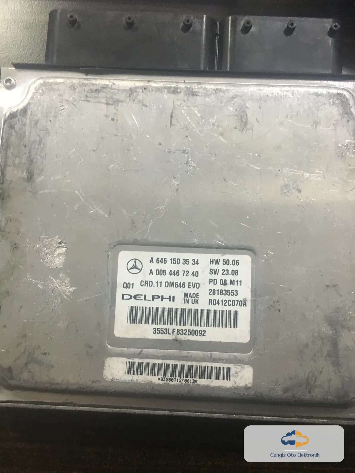 Mercedes W204 2.2 Motor Beyini - A6461503534 - A0054467240
