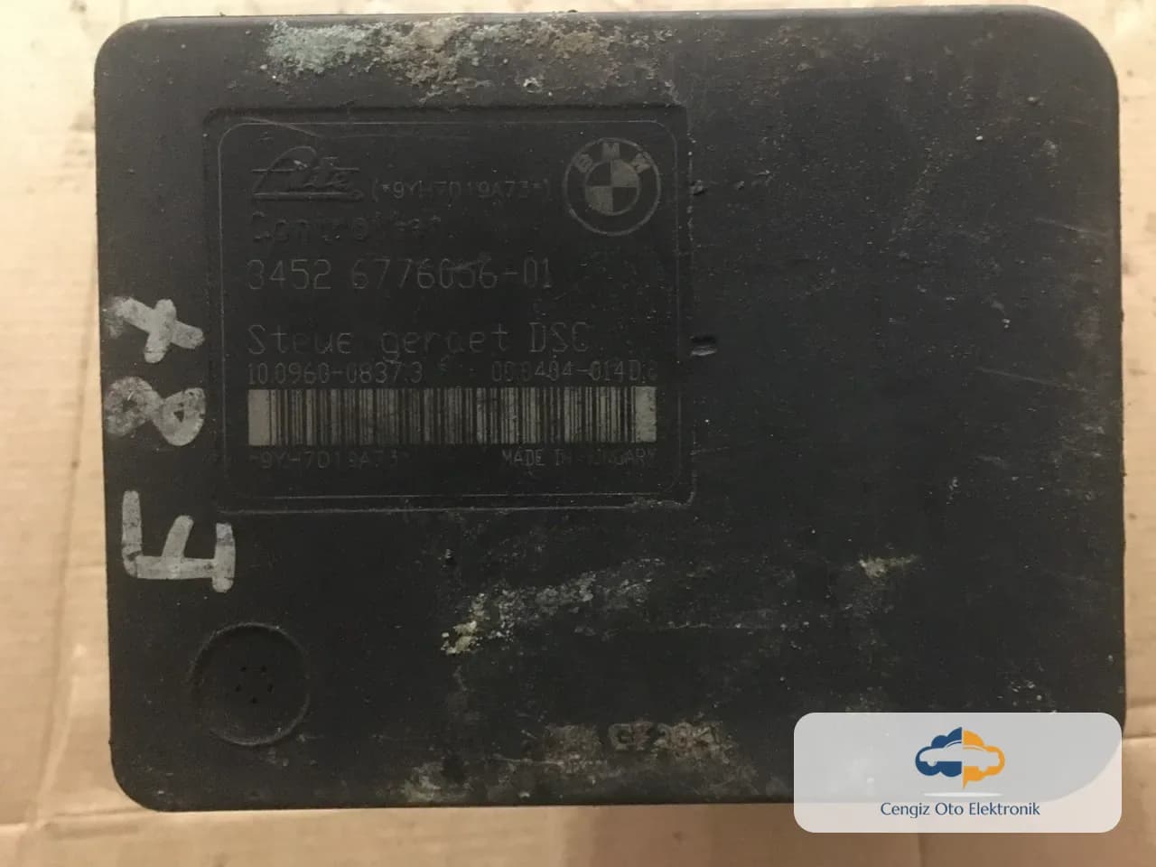 Bmw E81 E87 Abs Beyini - 3452 6776056-01 - 3451-6776055-01