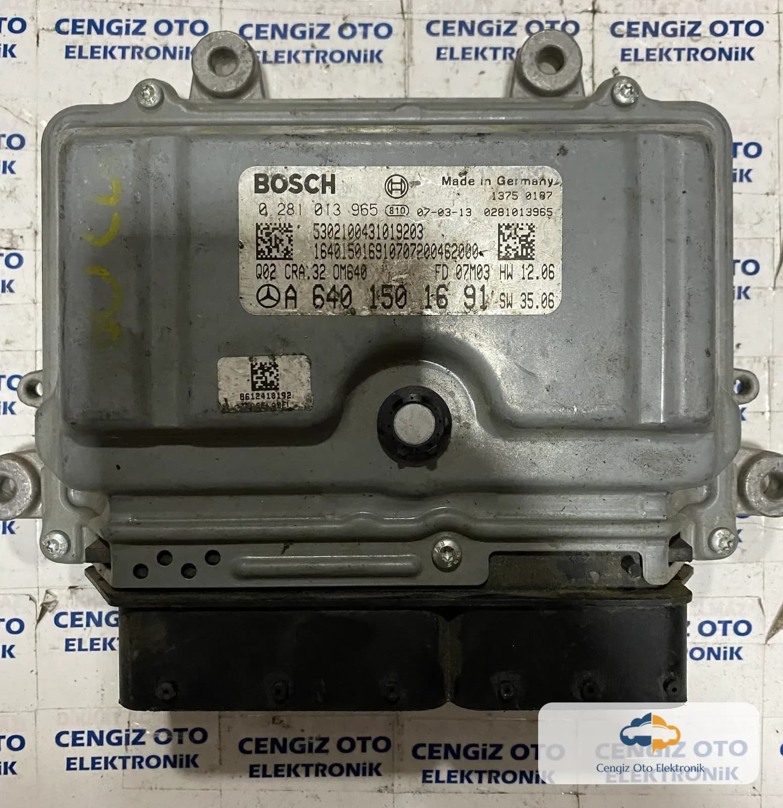 Mercedes Motor Beyini - 0281013965 - A6401501691