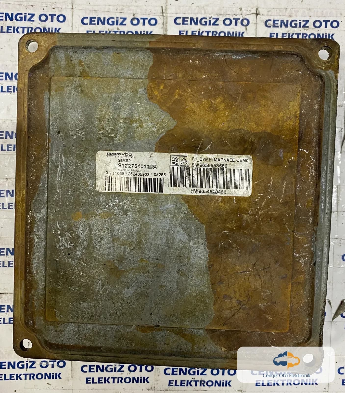 Citroen C2 Motor Beyini - S122754011A - HW9654519480