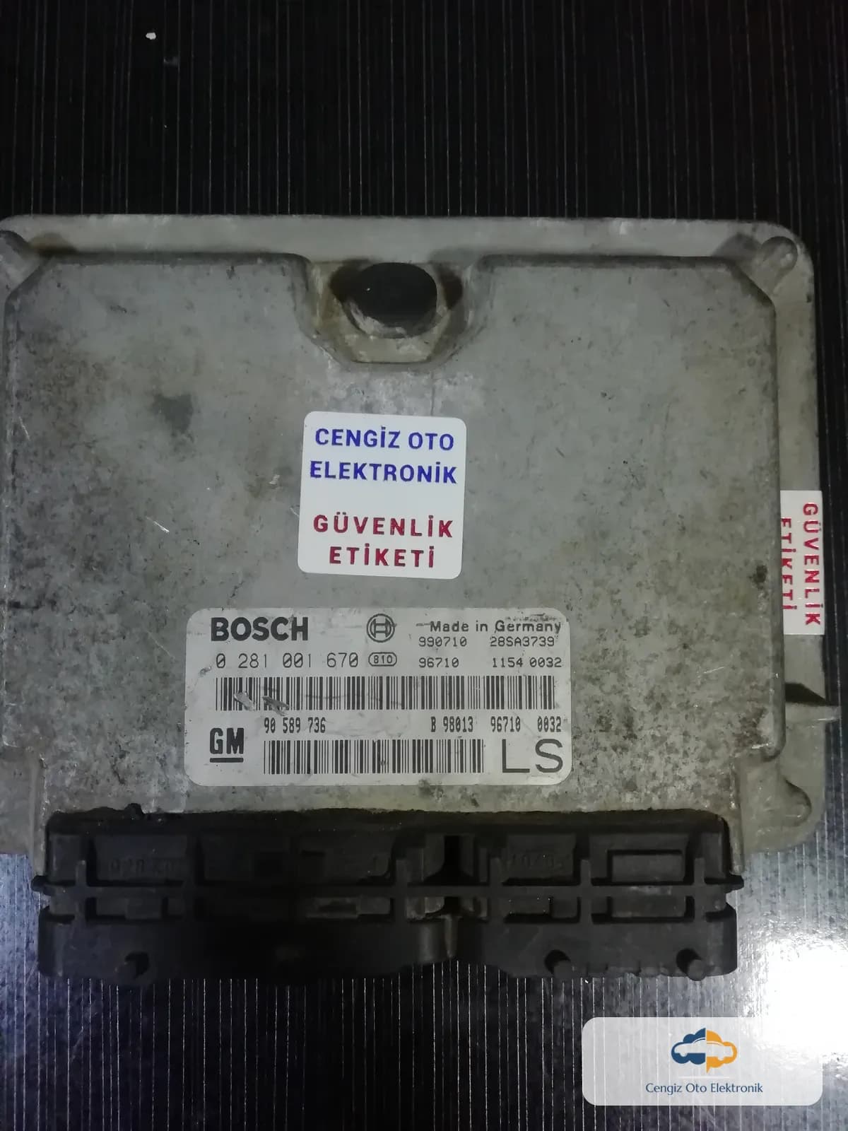 Opel Astra Motor Beyini - 0281001670 - 90589736