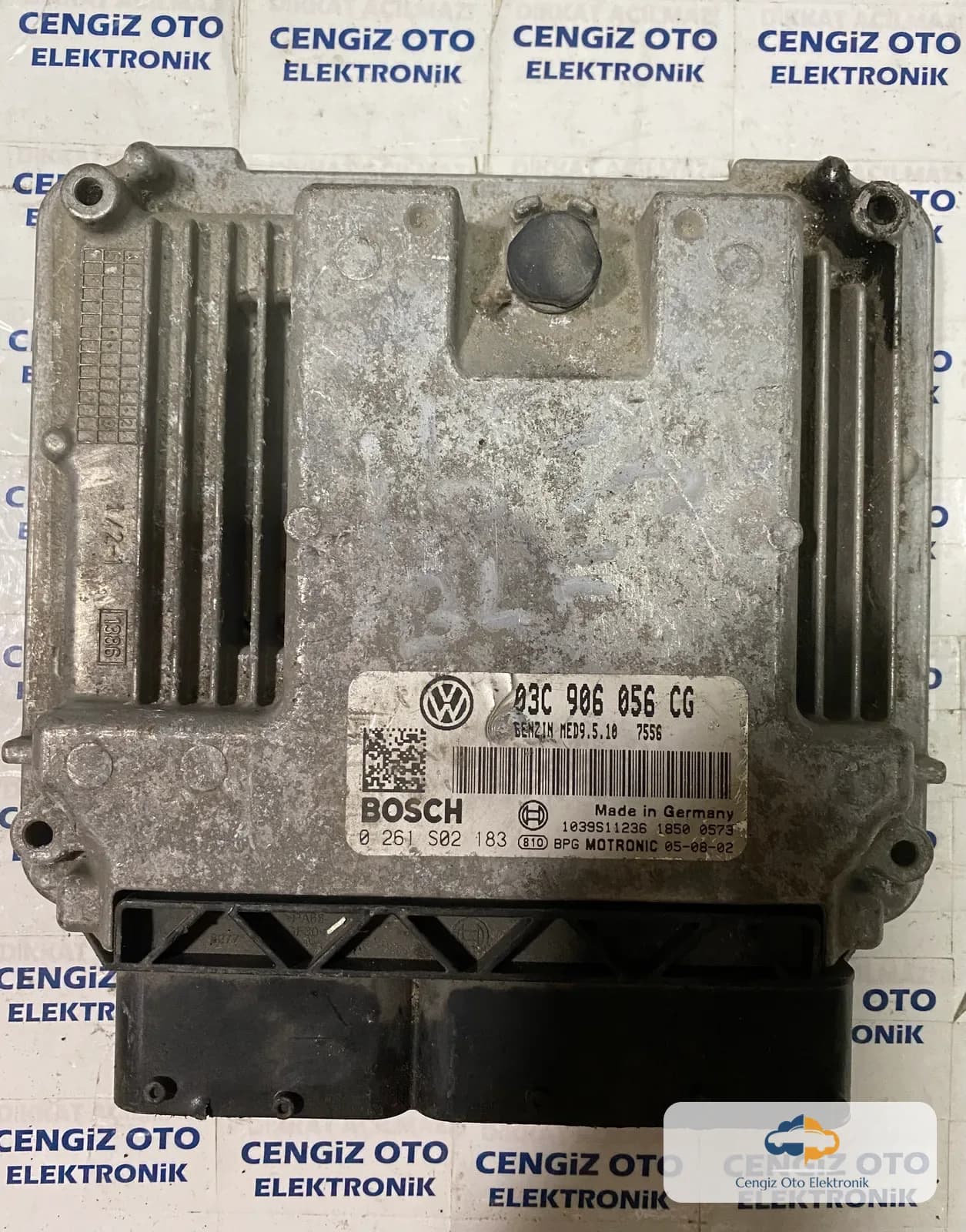 Volkswagen Golf 1.6 FSI Motor Beyini - 0261S02183 - 0 261 S02 183 - 03C906056CG - 03C 906 056 CG