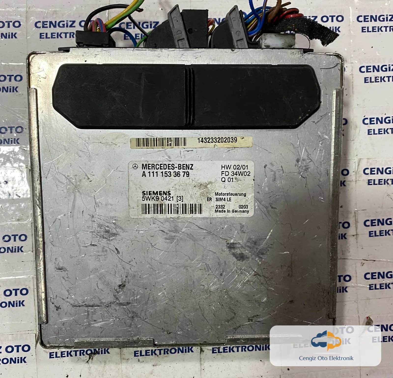 Mercedes W203 C230 Motor Beyini - A1111533679 - A 111 153 36 79 - 5WK90421