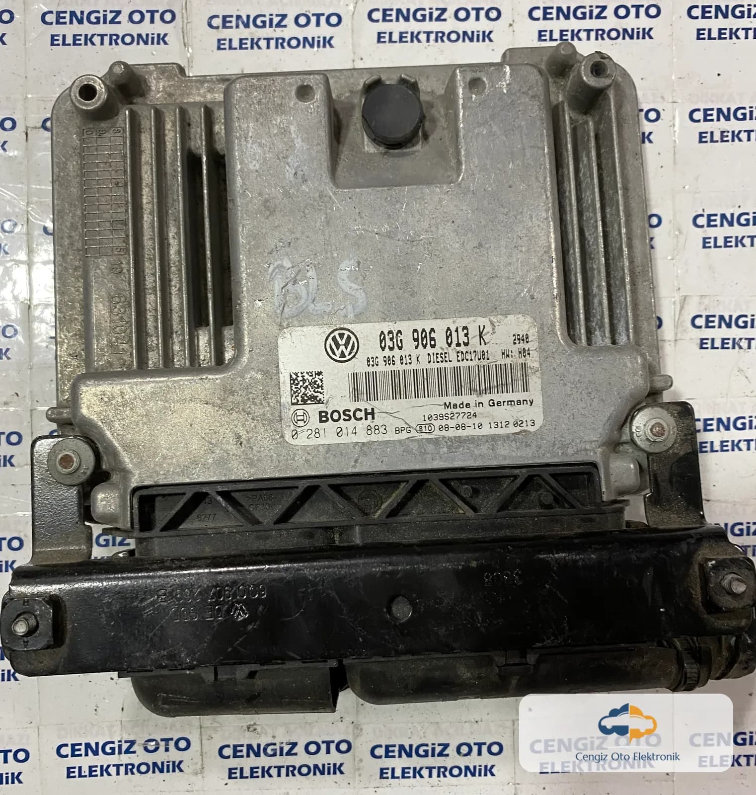 Volkswagen - Seat İbiza Motor Beyini - 0281014883 - 0 281 014 883 - 03G 906 013 K - 03G906013K