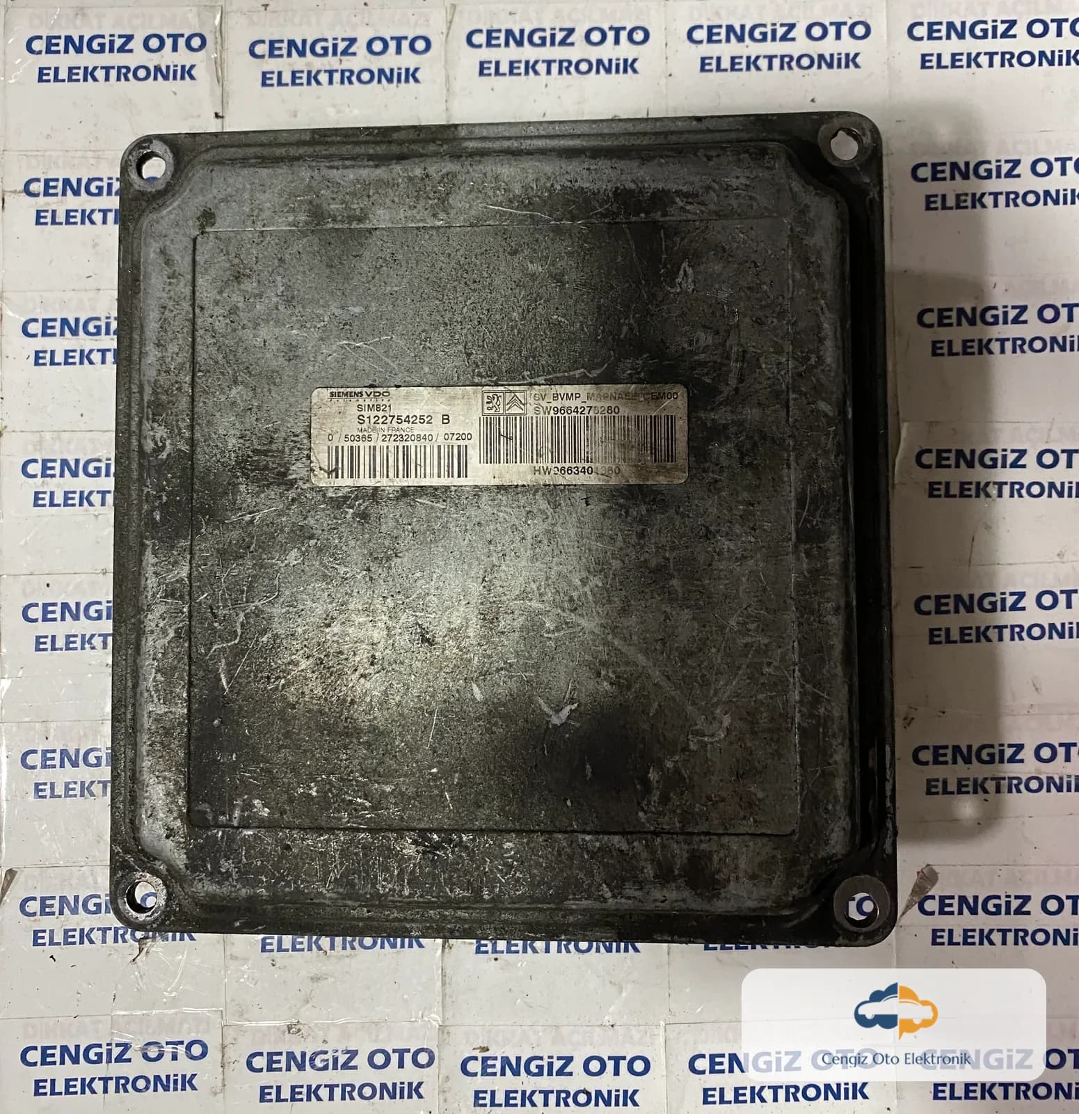 Citroen C2 Motor Beyini - S122754252B - SW9664278280