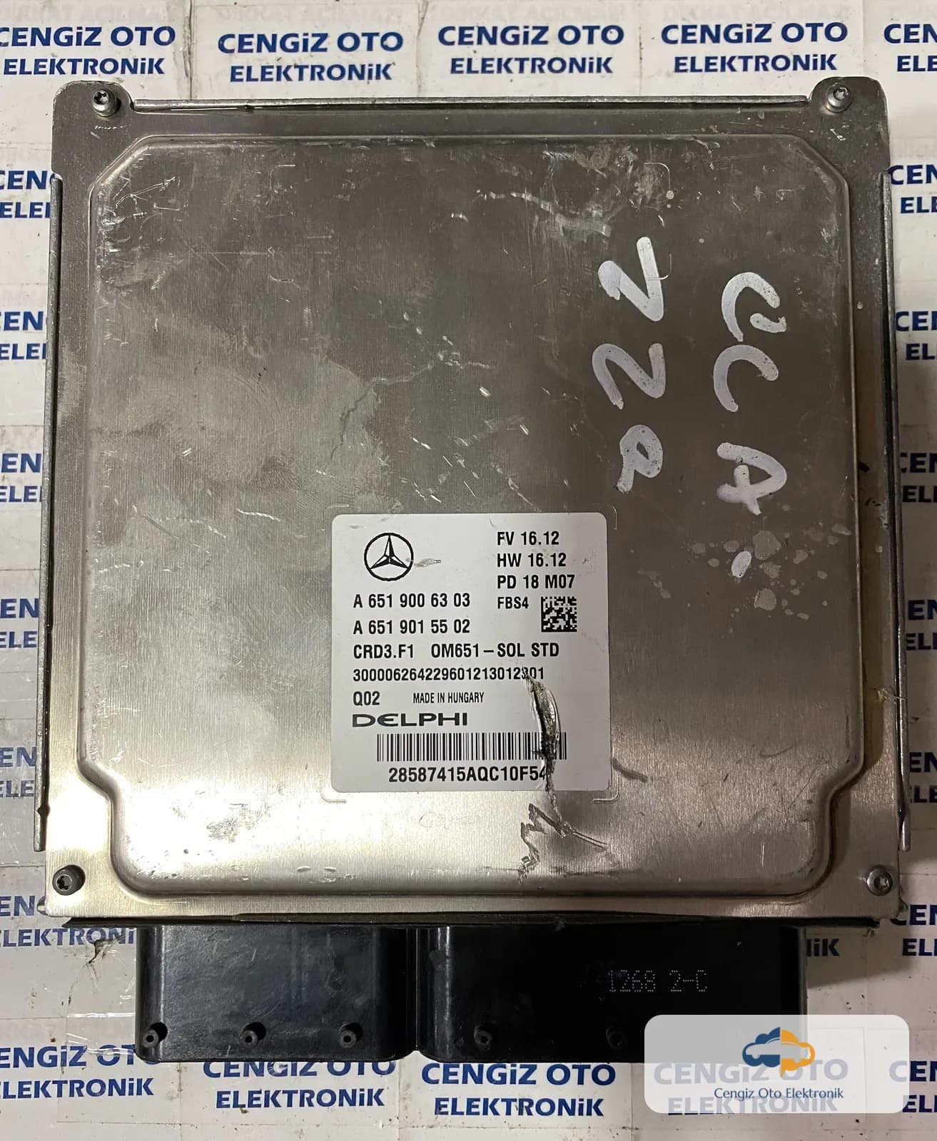 Mercedes Motor Beyini - A 651 900 63 03 - A6519006303
