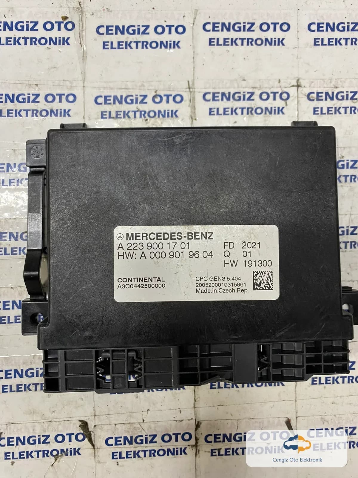 Mercedes Kontrol Ünitesi Beyini - A 223 900 17 01 - A2239001701