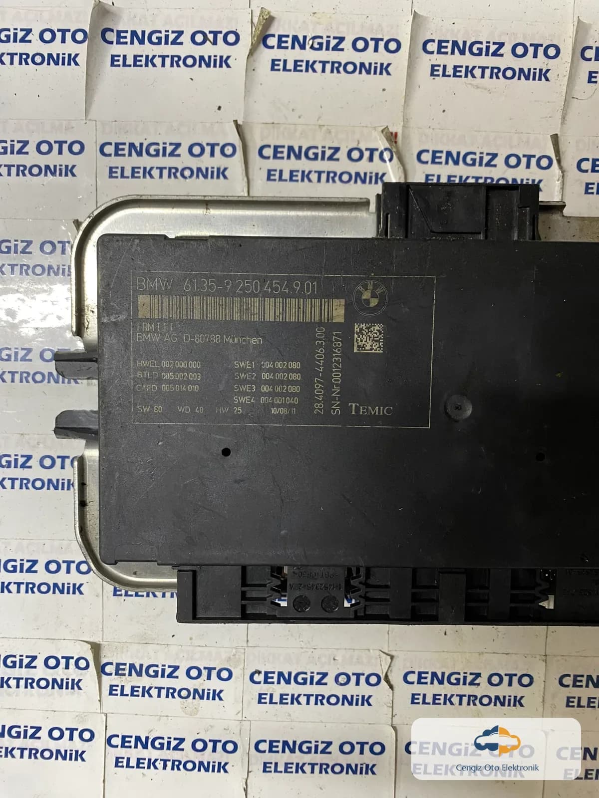 BMW Kontrol Ünitesi - 61359250454901 - 61.35-9 250 454.9.01