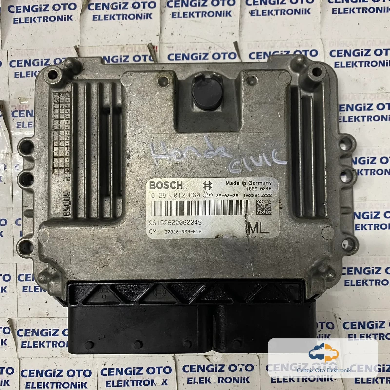 Honda Civic Motor Beyini - 0281012660 - 0 281 012 660