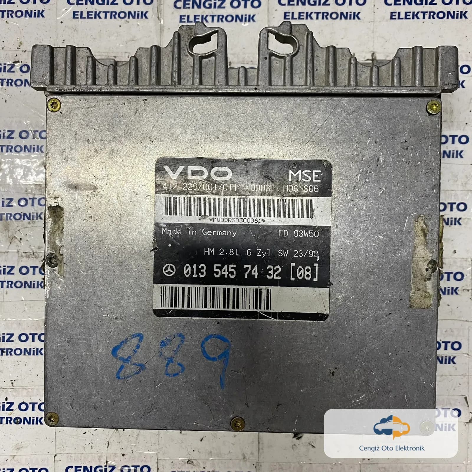 Mercedes Motor Beyini - A 013 545 74 32 - A0135457432