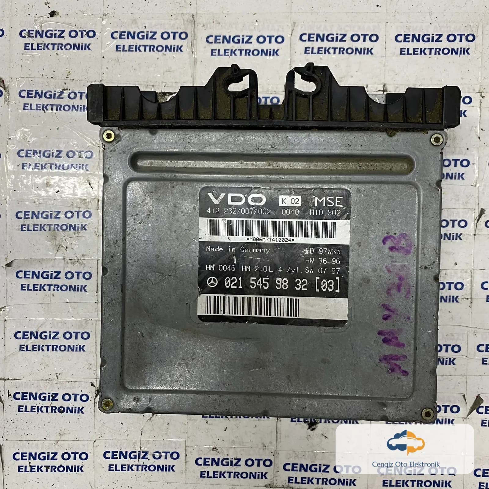 Mercedes Motor Beyini - A0215459832 - A 021 545 98 32
