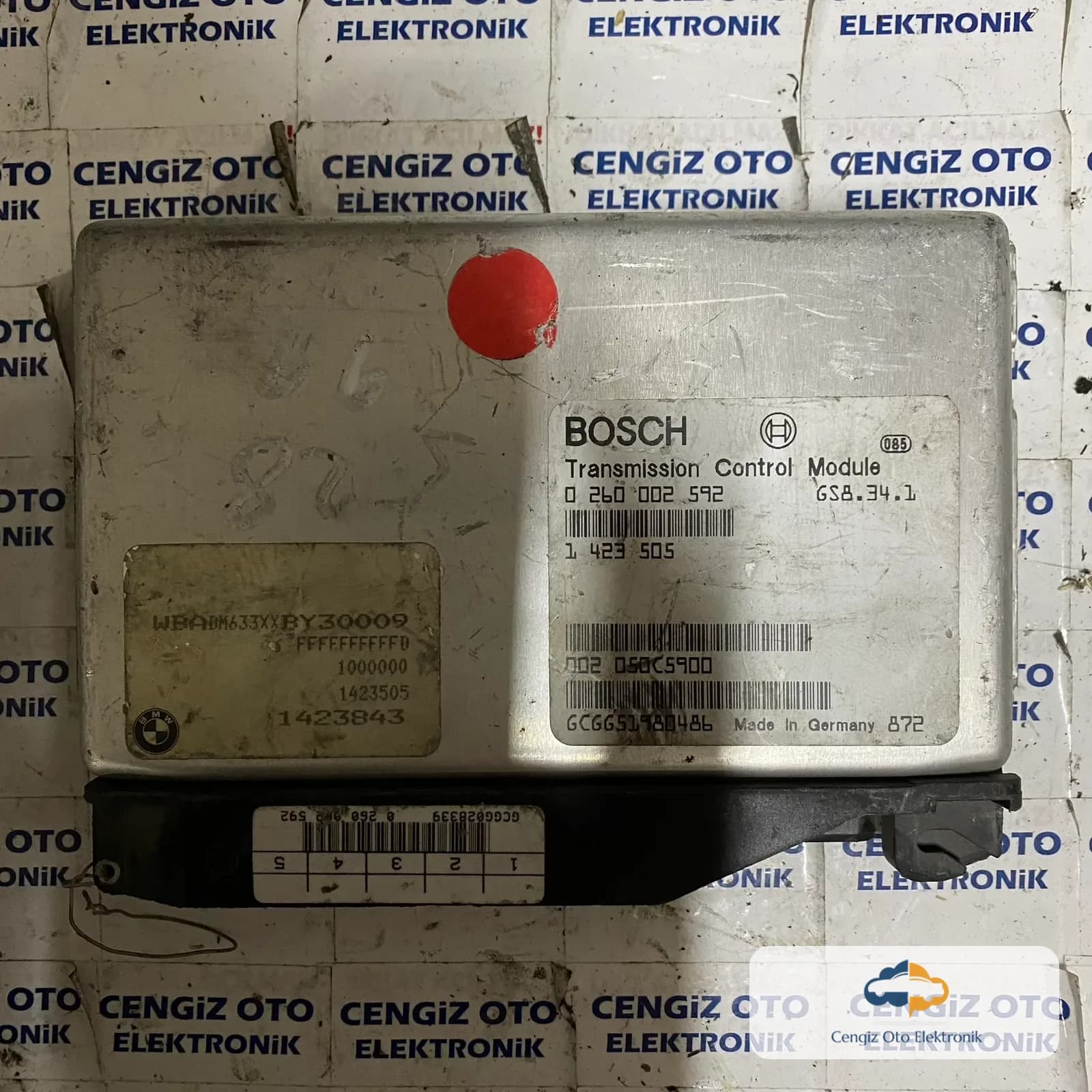 BMW E46 3.18İ Motor Beyini - 0260002592 - 0 260 002 592 - 1423505 - 1 423 505
