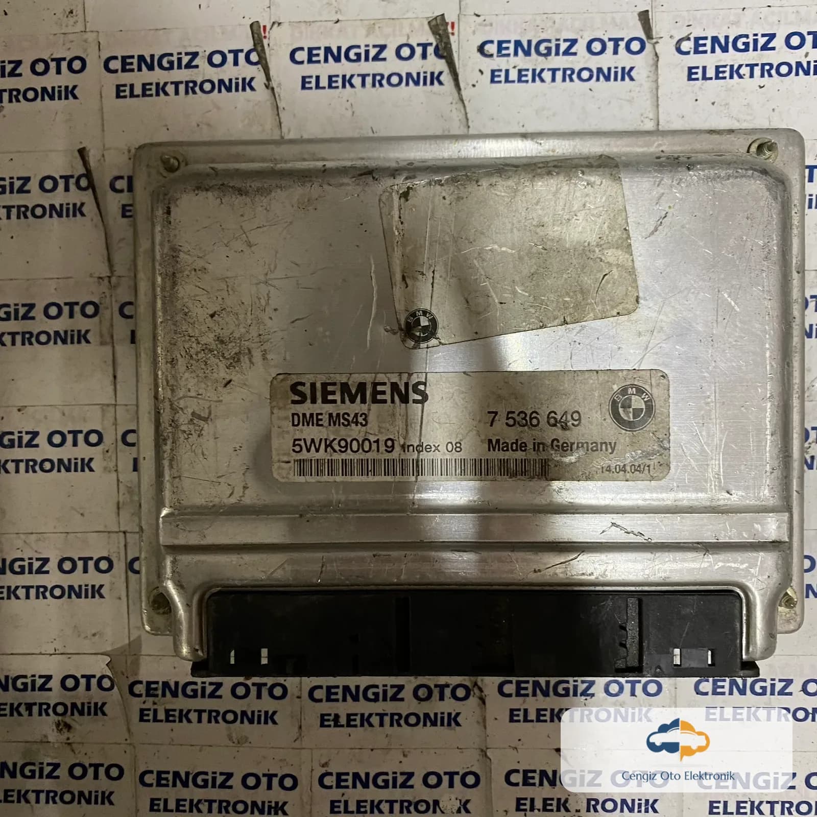 BMW E53 X5 3.0 Motor Beyini - 5WK90019 - 7536649