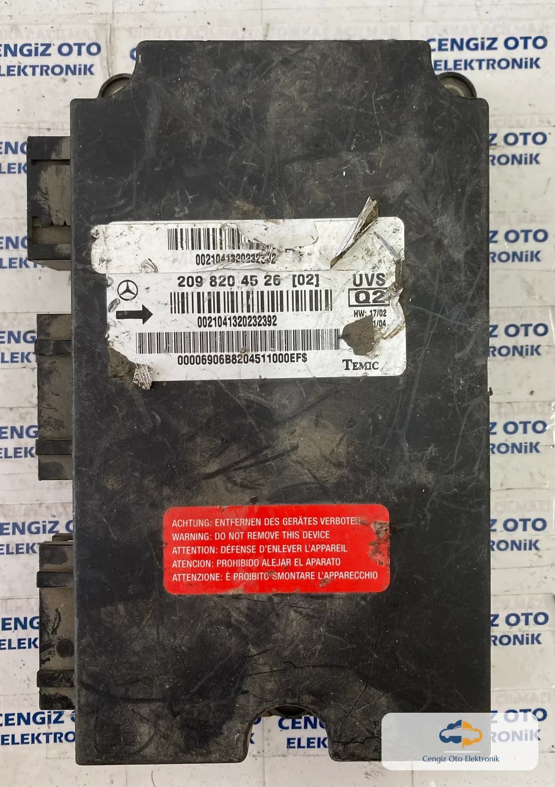 Mercedes W209 Cabrio Tente Beyini - 2098204526