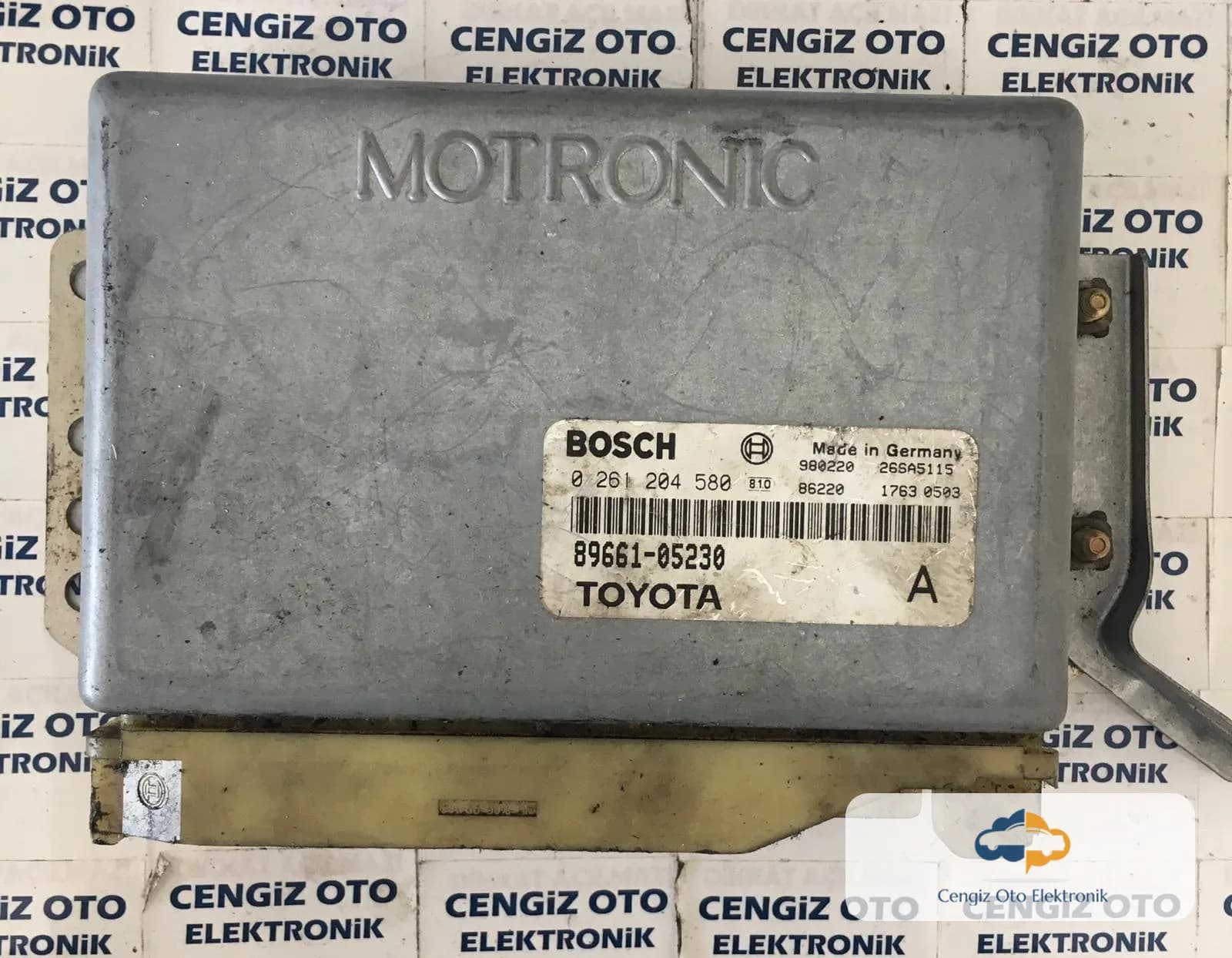 Toyota Avensis Motor Beyini - 0261204580 - 8966105230 - AA 89661-05230 - 89661-05230