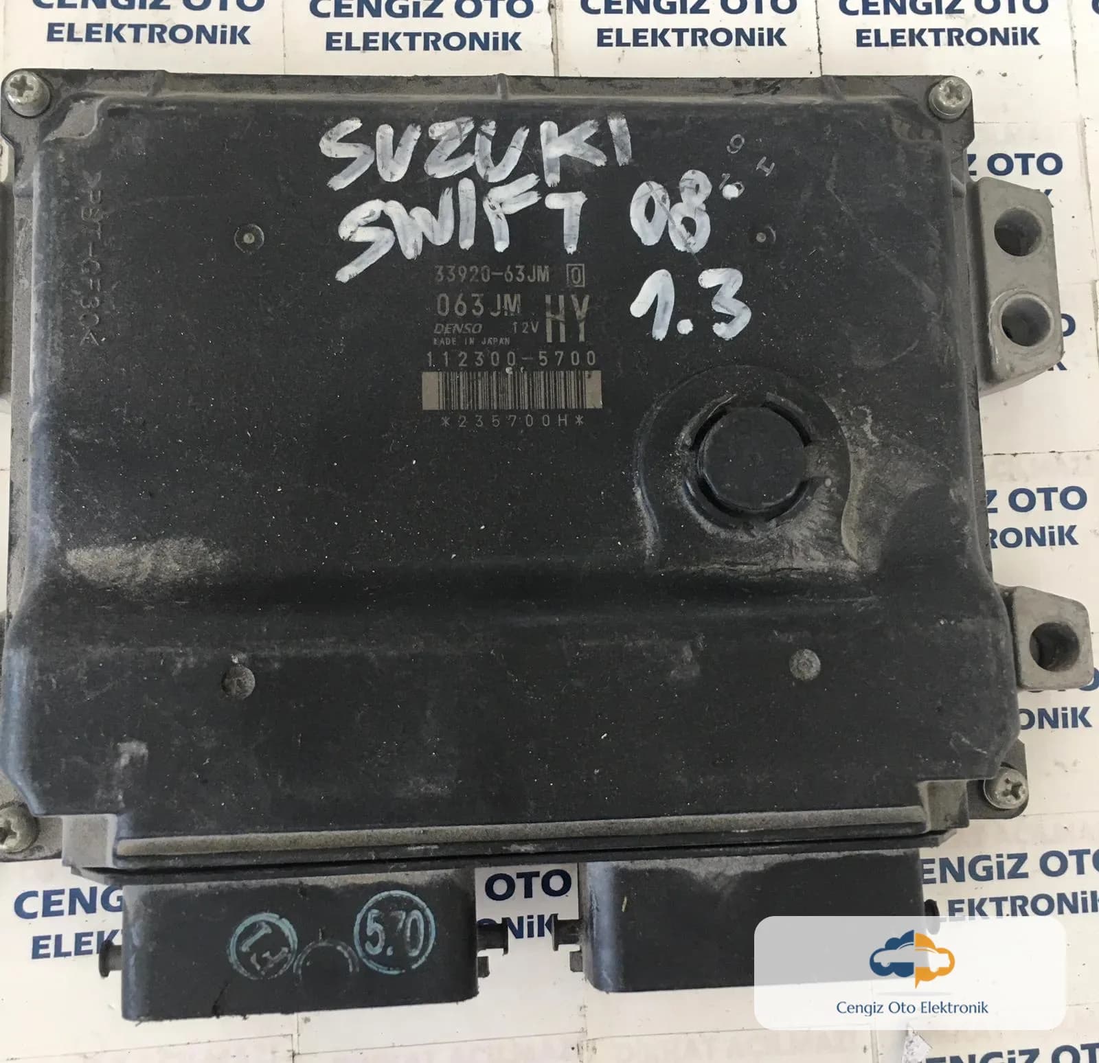 Suzuki Swift 1.3 Motor Beyini - 3392063JM - 33920-63JM - 063JM - 1123005700 - 112300-5700