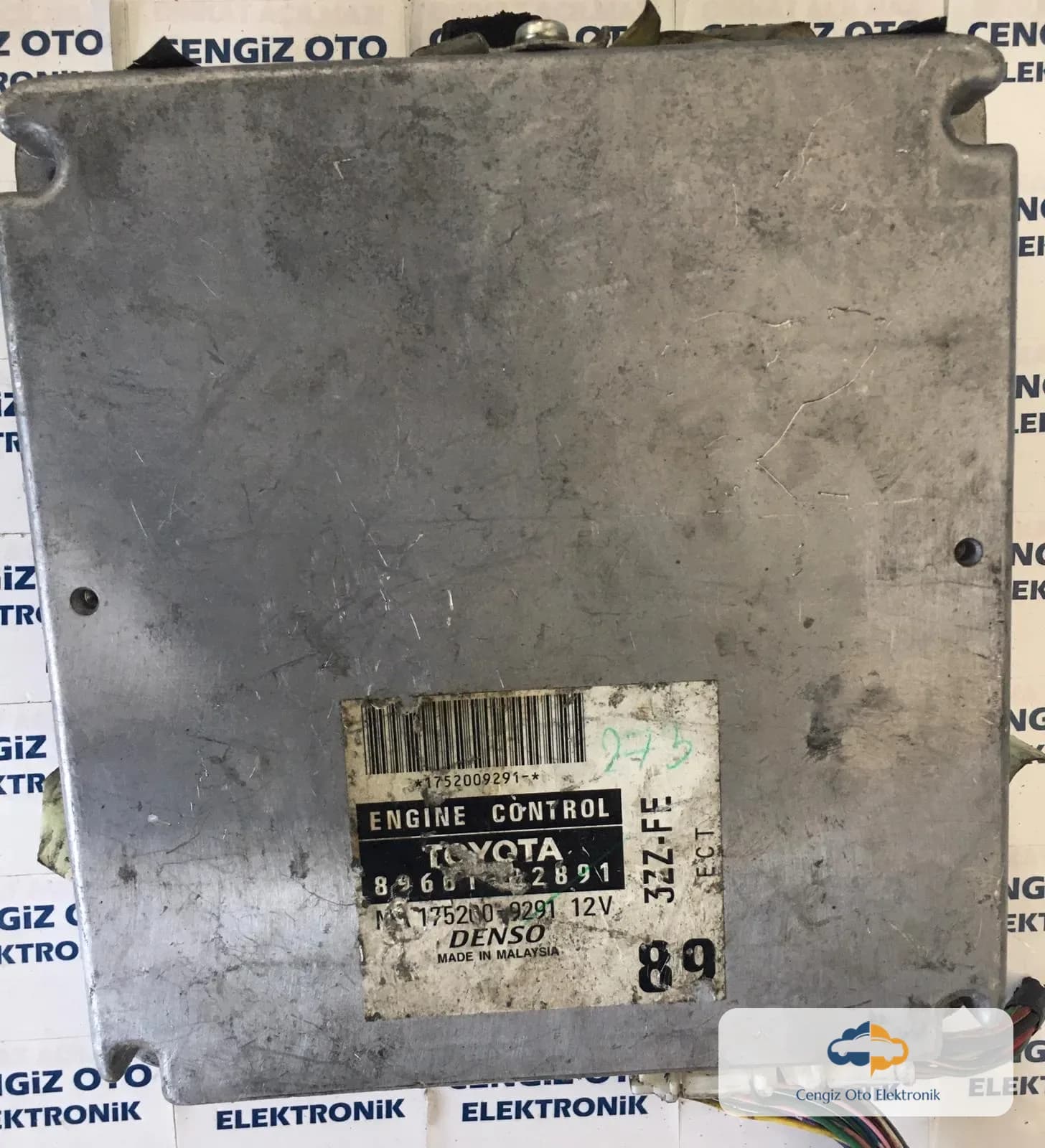 Toyota Corolla Motor Kontrol Ünitesi/Modülü Beyini - 8966102891 - 89661-02891 - 1752009291 - 175200-9291