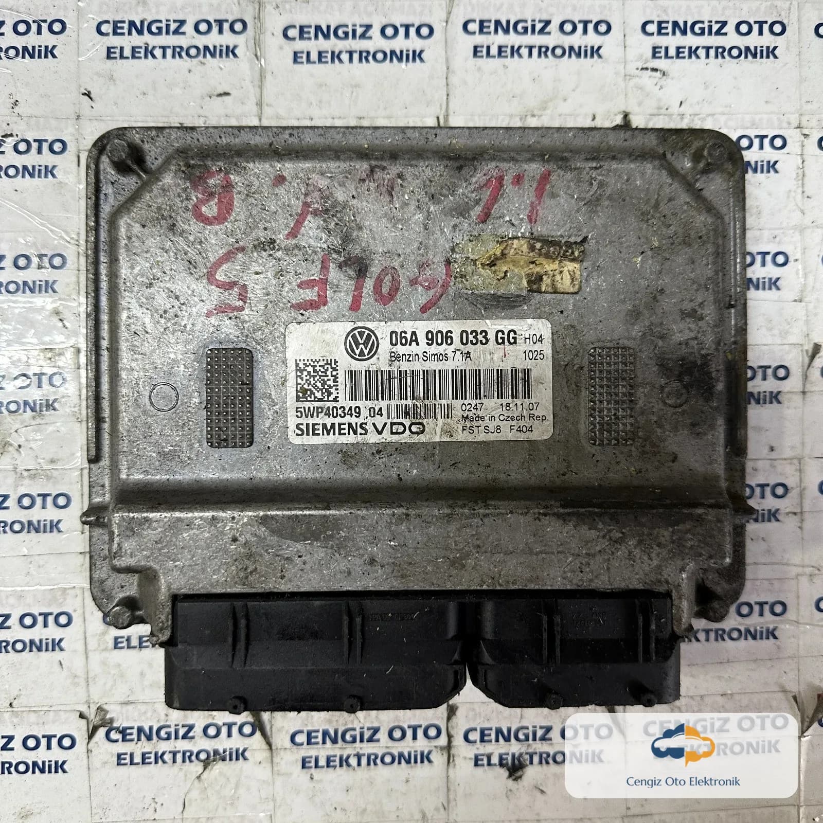 Volkswagen Golf 5 Motor Beyini - 5WP40349