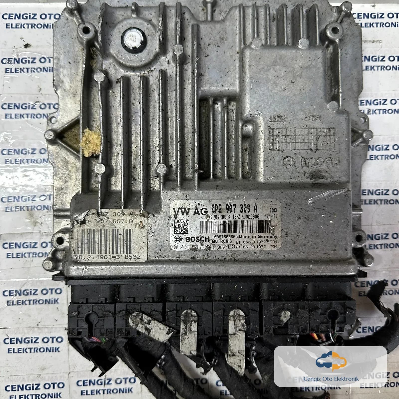 Volkswagen - Audi Q7 - Lamborgini Urus Motor Beyini - 0P2907309A - 0P2 907 309 A