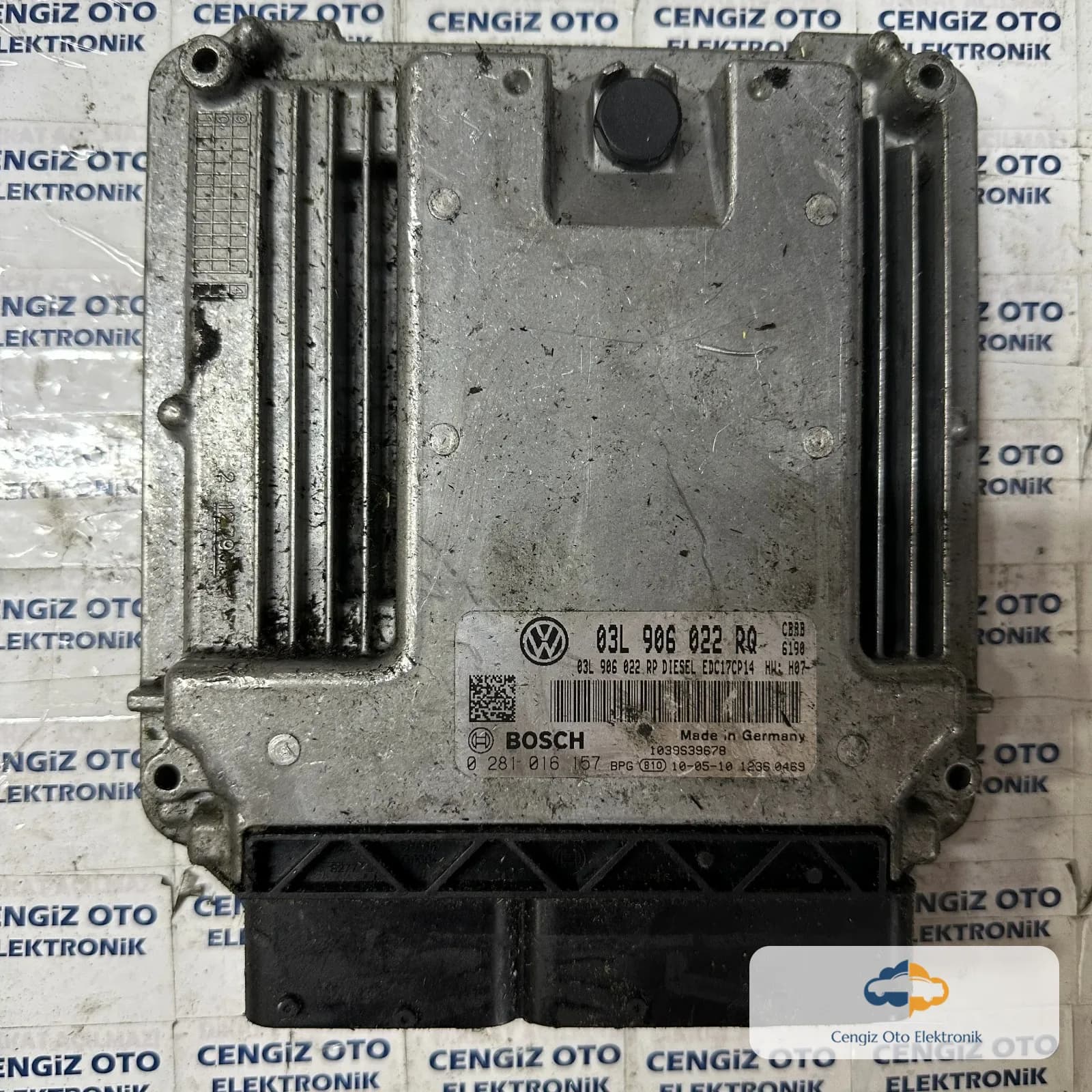 Volkswagen Tiguan Motor Beyini - 0281016157 - 0 281 016 157
