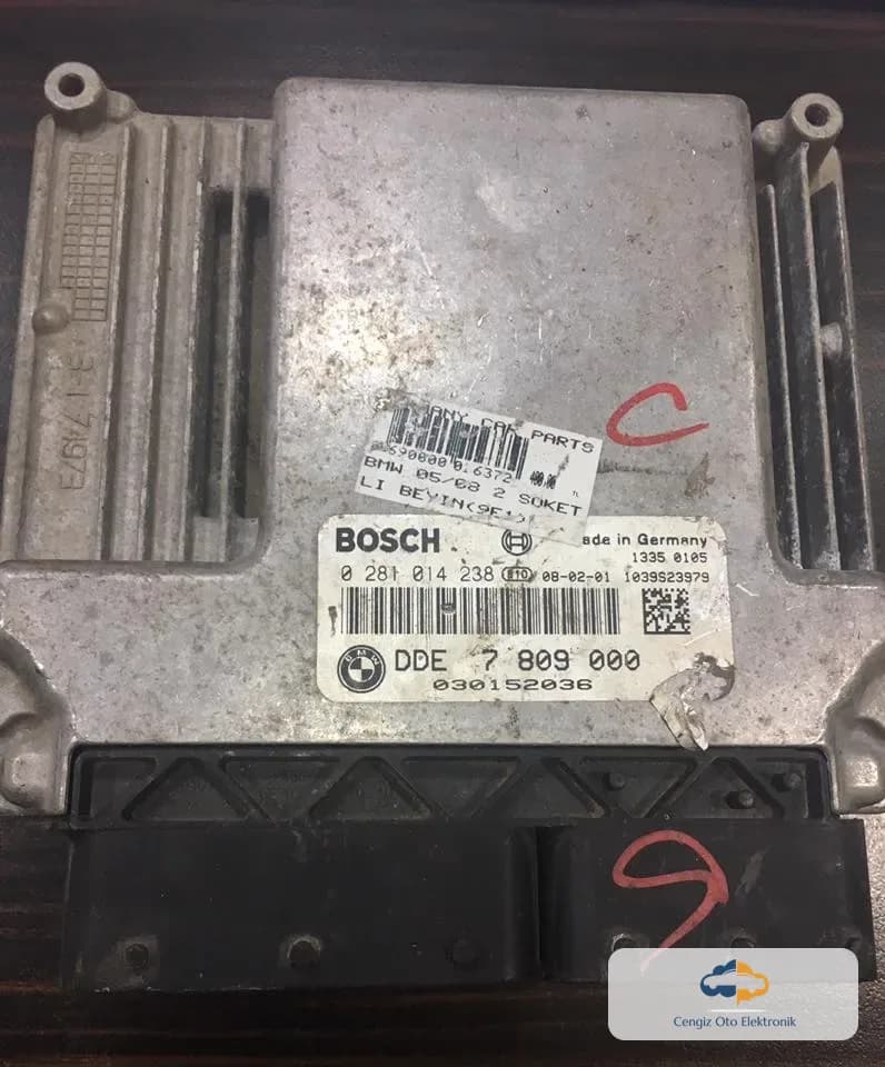 BMW 5.20 MOTOR BEYİNİ - 0281014238 - DDE7809000