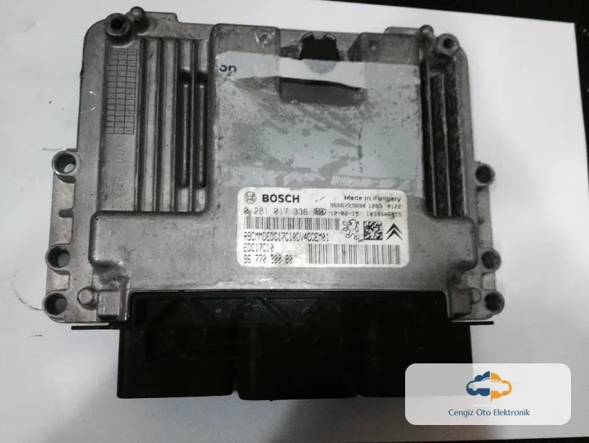 Peugeot / Citroën (PSA Grubu) Citroën C3 II, Citroën DS3, Peugeot 207 / 207+ / 207 Van (1.4 HDi) Motor Beyini (ECU / Motor Kontrol Ünitesi)