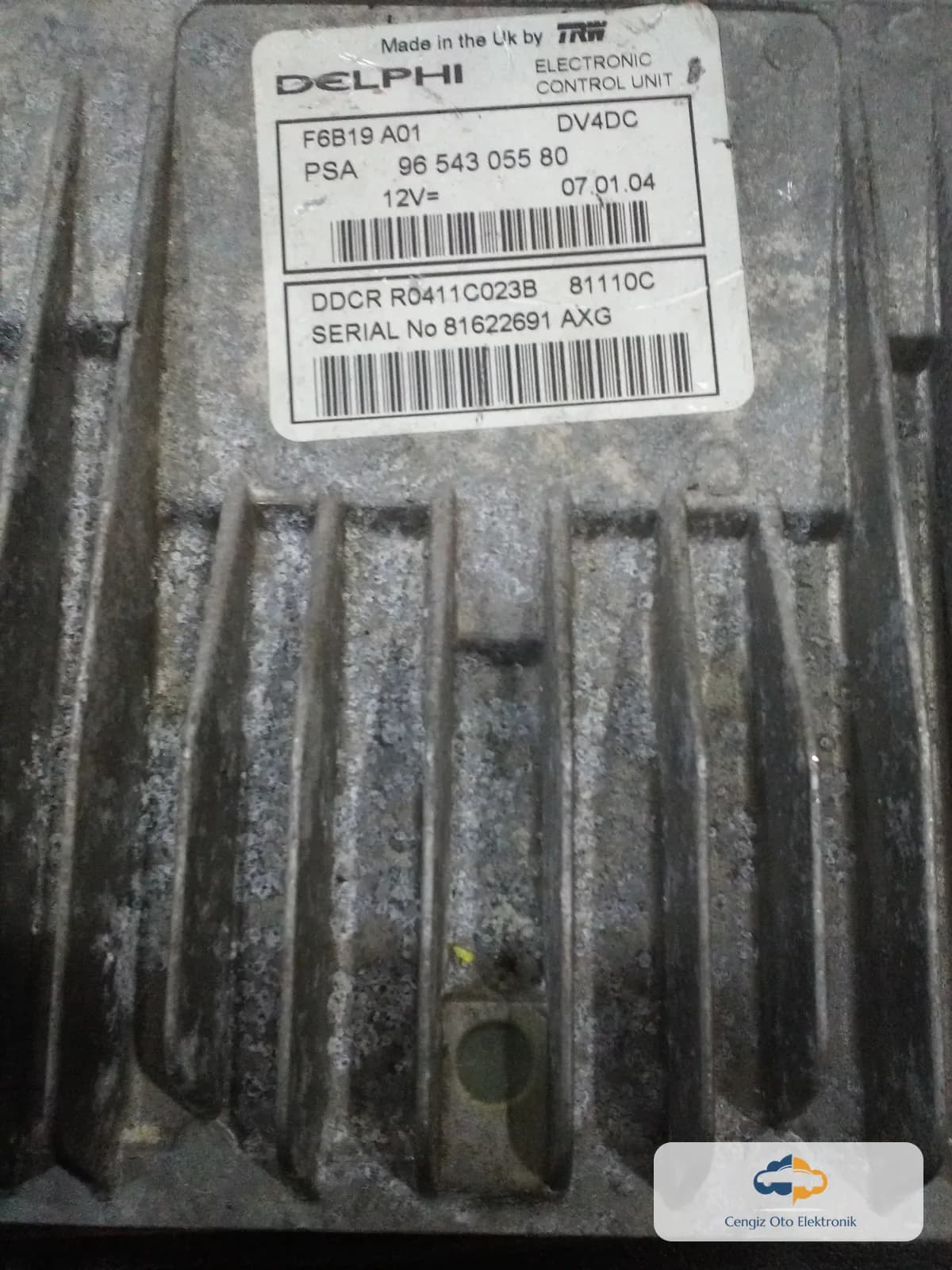 9654305580 - F6B19A01 - DDCR