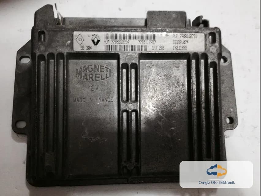 Renault Renault Clio II (Kasa Kodu: BB/CB/SB), Renault Twingo I Motor Beyini (ECU / Motor Kontrol Ünitesi) - 7700112791