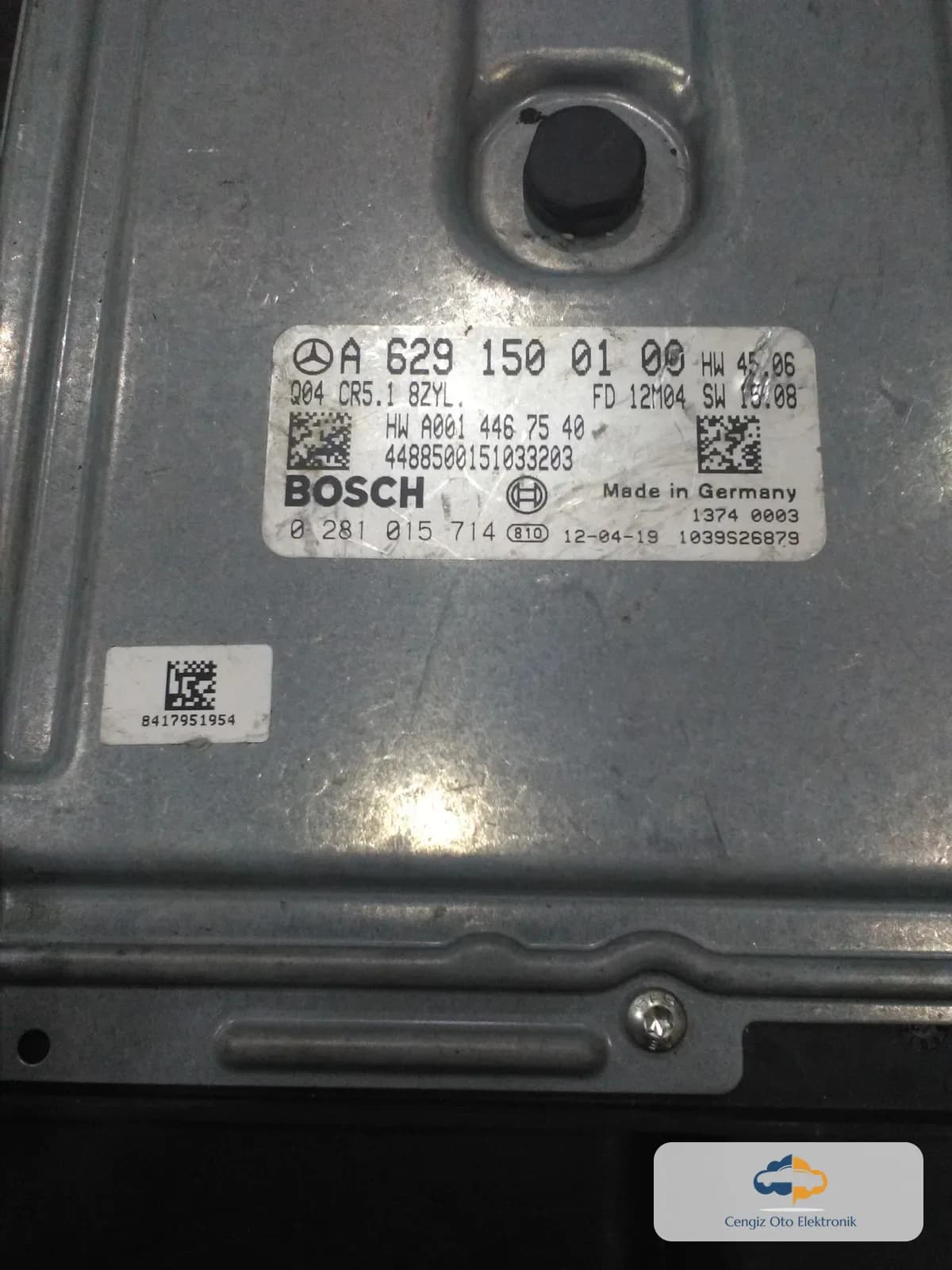 Mercedes-Benz Mercedes-Benz S-Serisi (W221 / V221) — S 420 CDI / S 450 CDI Motor Beyni (ECU / Motor Kontrol Ünitesi / MSG / DDE)