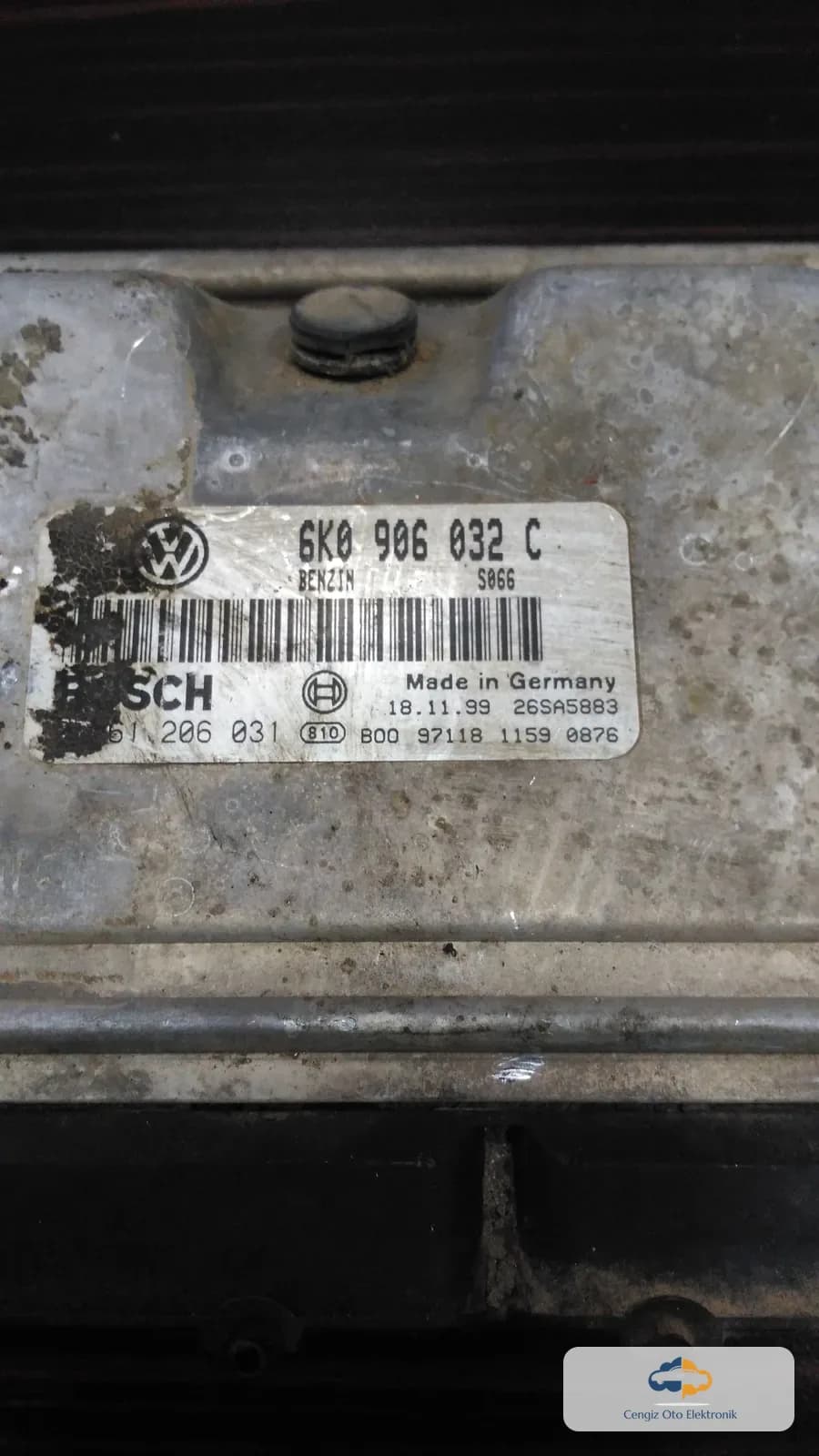 Seat Seat Ibiza II / Cordoba I Motor Beyini (ECU / Motor Kontrol Ünitesi - Bosch ME7.5.10) - 6K0906032C - 0 261 206 031
