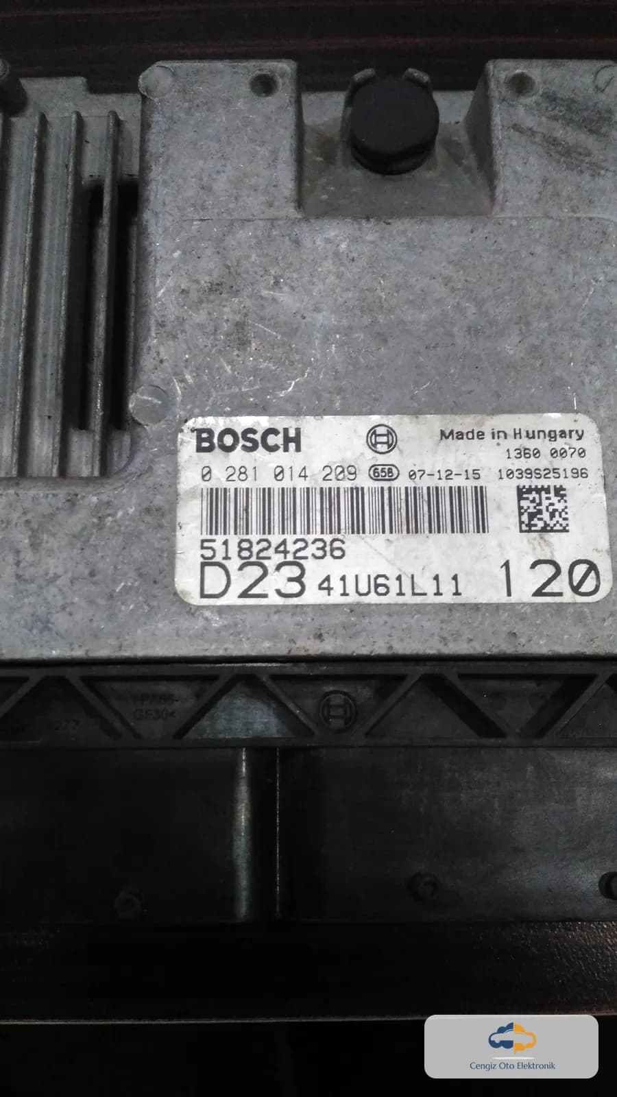 Fiat Fiat Ducato III (Kasa Kodu: 250 / X250) Motor Beyni / Motor Kontrol Ünitesi (ECU - Engine Control Unit) - 51824236