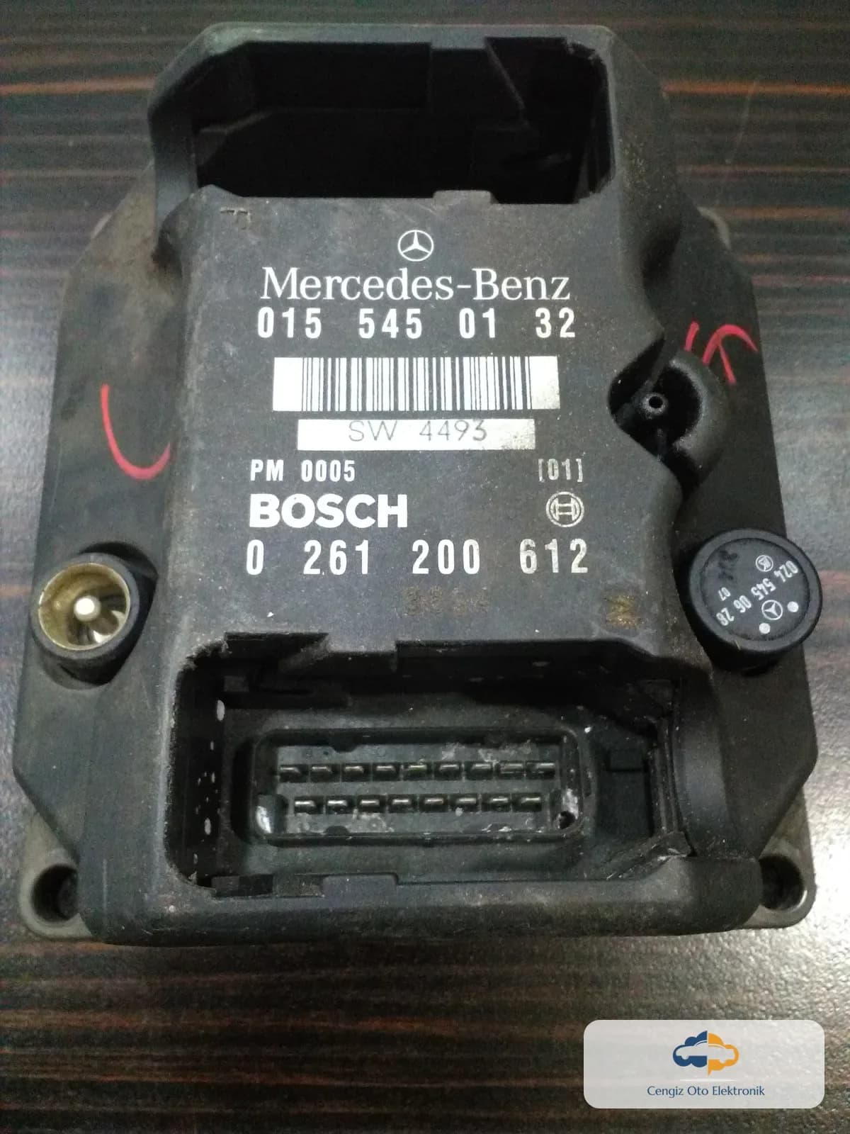 Mercedes-Benz Mercedes-Benz C-Serisi (W202), E-Serisi (W124 / S124 / C124) Motor Beyni / Motor Kontrol Ünitesi (ECU / PMS Steuergerät)