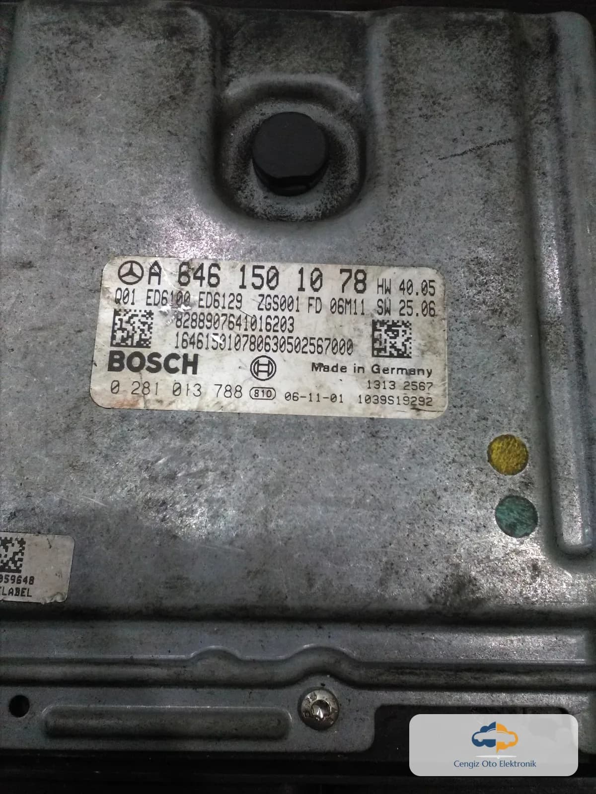 Mercedes-Benz Mercedes-Benz Vito / Viano (W639 Kasa) Motor Beyni / Motor Kontrol Ünitesi (Engine ECU / DME)