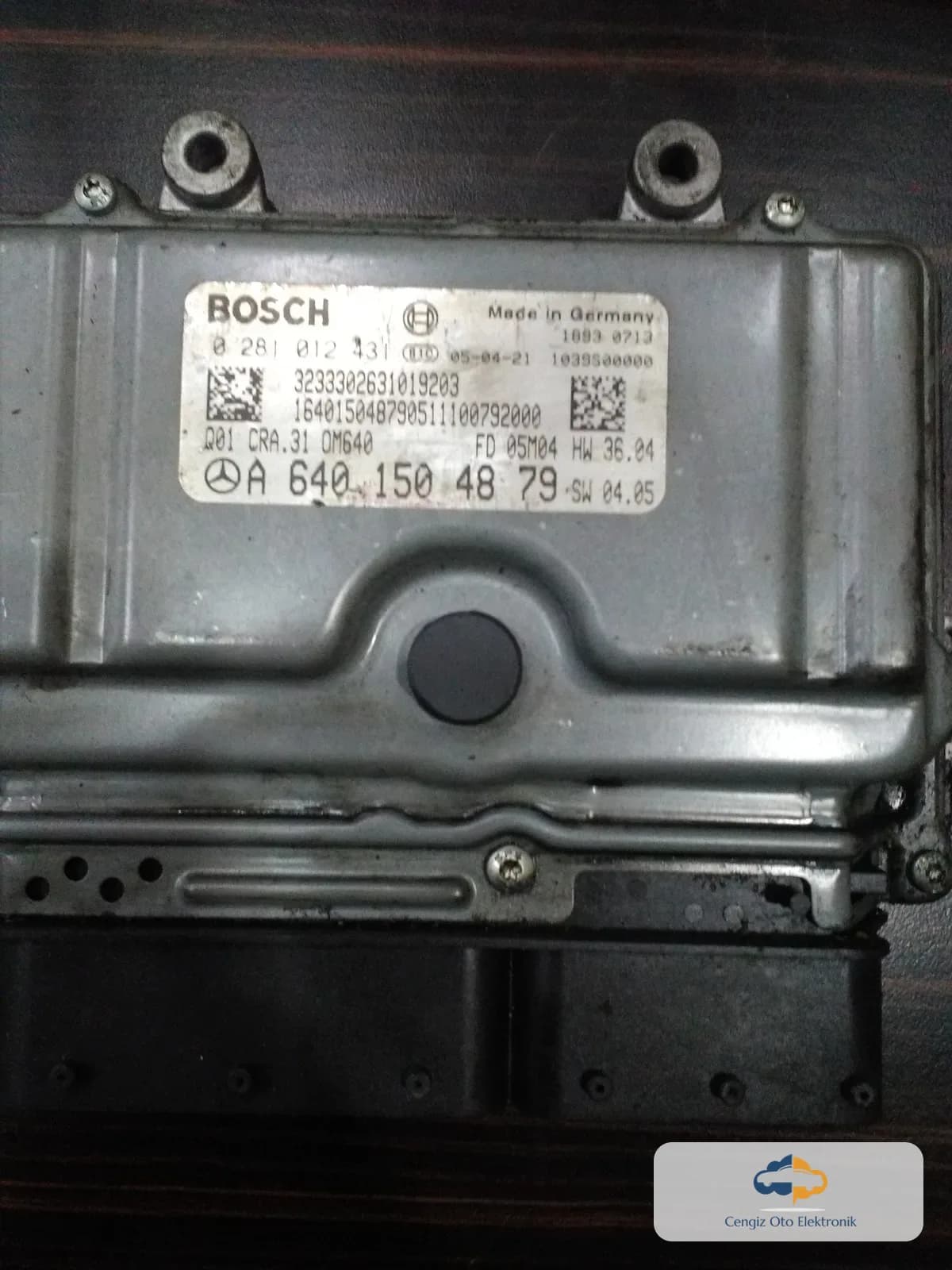 Mercedes-Benz Mercedes-Benz A-Serisi (W169), B-Serisi (W245) Motor Beyini (ECU / Motor Kontrol Ünitesi - EDC16C32)