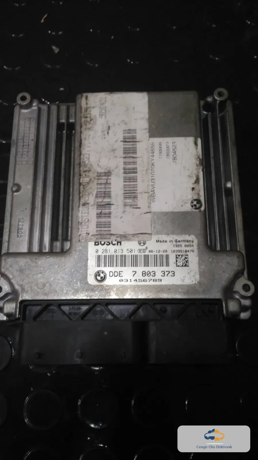 Bmw BMW 1 Serisi, 3 Serisi, 5 Serisi, X3 Motor Beyini (ECU / DDE) - DDE7803373 - 0 281 013 501 - 7803373