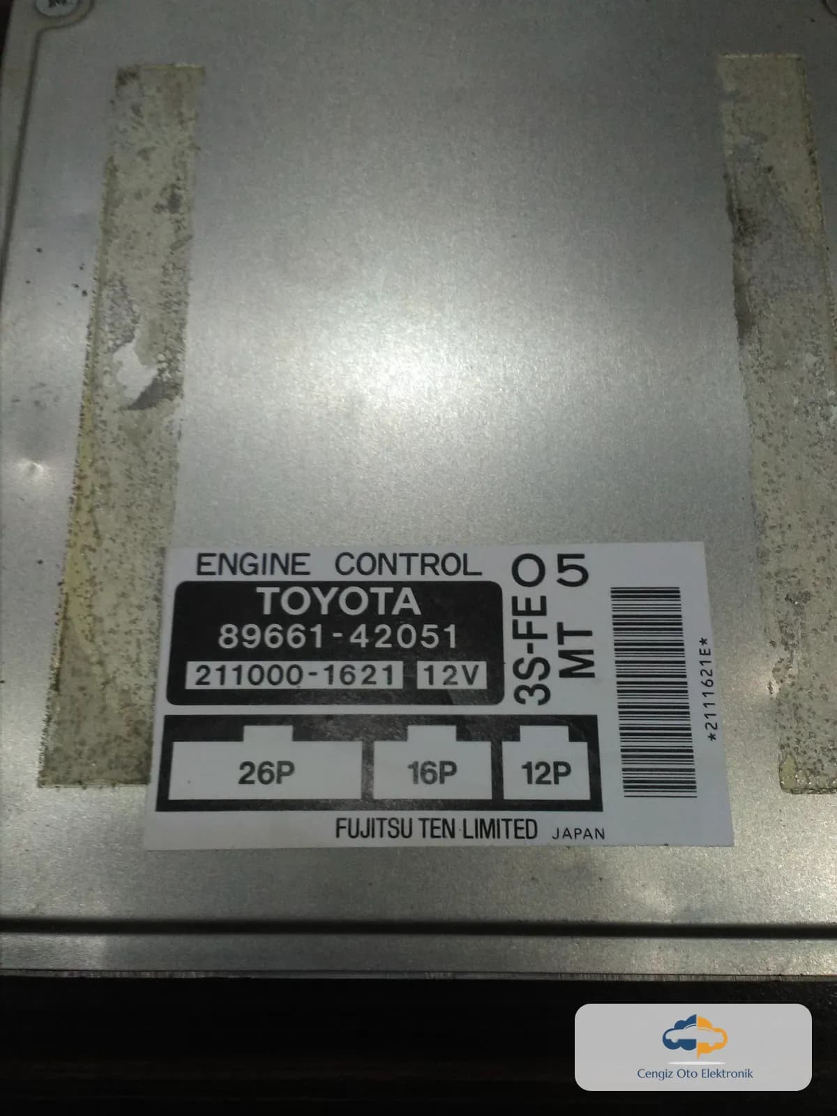 Toyota Toyota Corolla E12 / E120 (NDE120) 1.4 D-4D (2004–2007) Motor Beyini (ECU / Engine Control Unit / Motor Kontrol Ünitesi)
