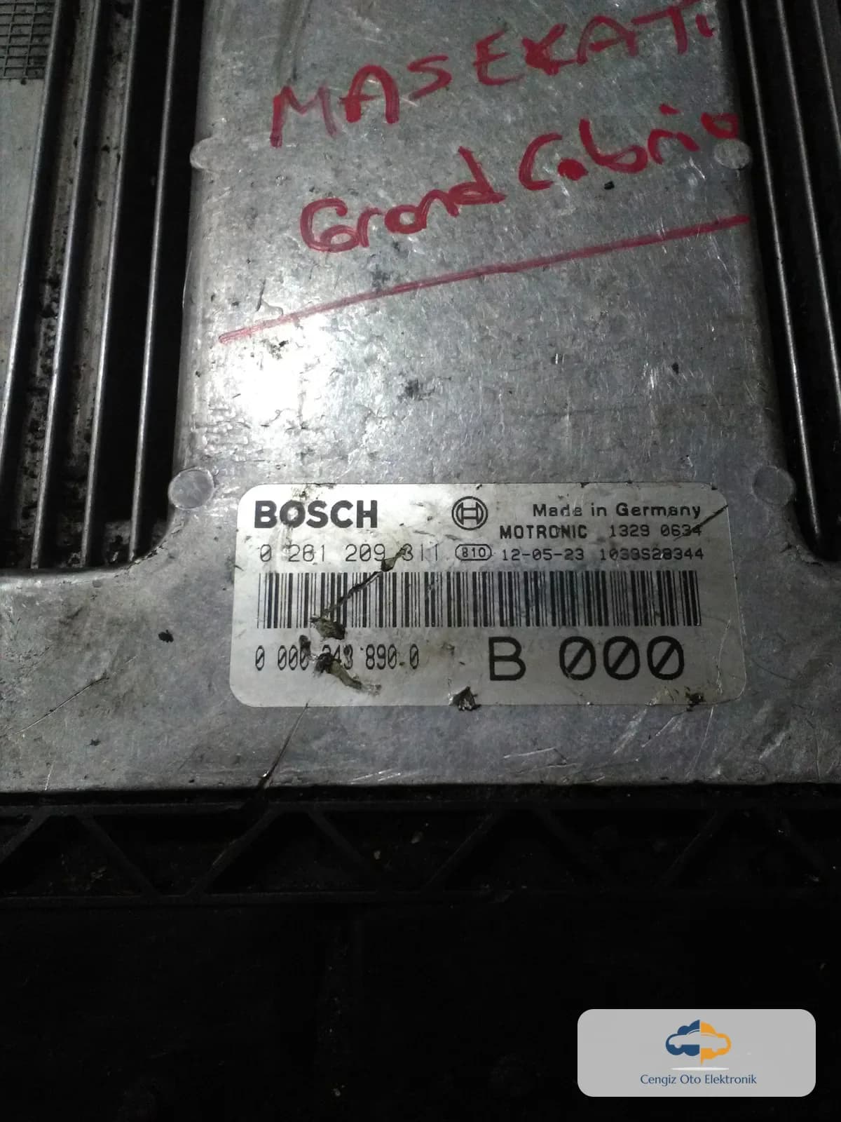 Maserati Maserati Quattroporte V (M139), GranTurismo / GranCabrio (M145) Motor Beyini (ECU / Engine Control Unit)