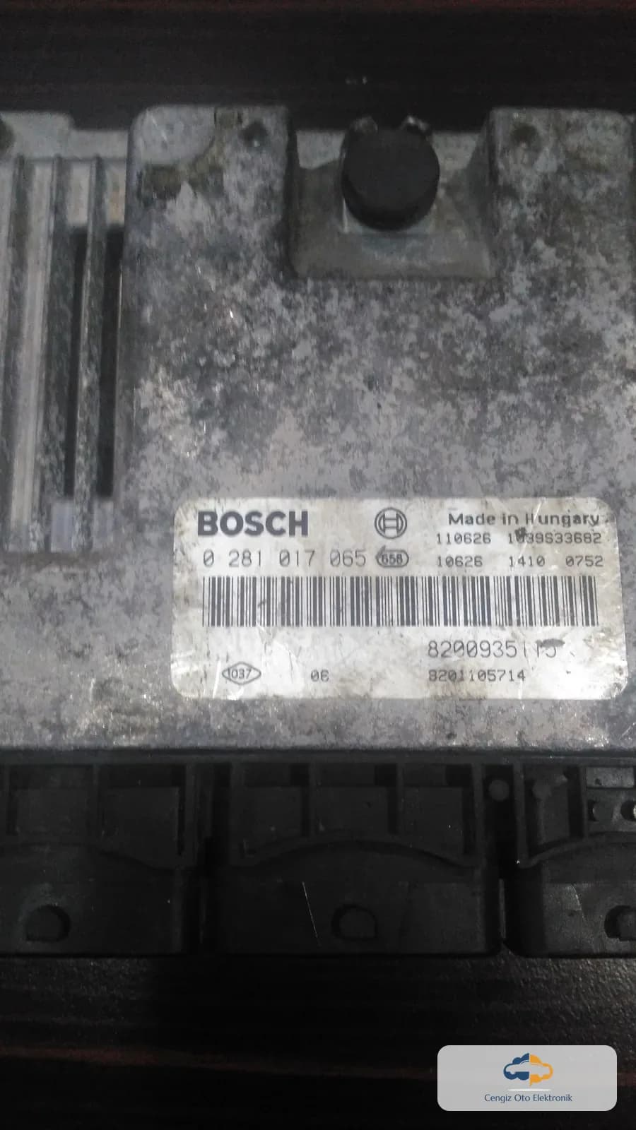 Renault / Opel / Nissan Renault Trafic II, Opel / Vauxhall Vivaro A, Nissan Primastar Motor Beyini (ECU / Motor Kontrol Ünitesi - Bosch EDC16C36 / EDC16C36-3.3)